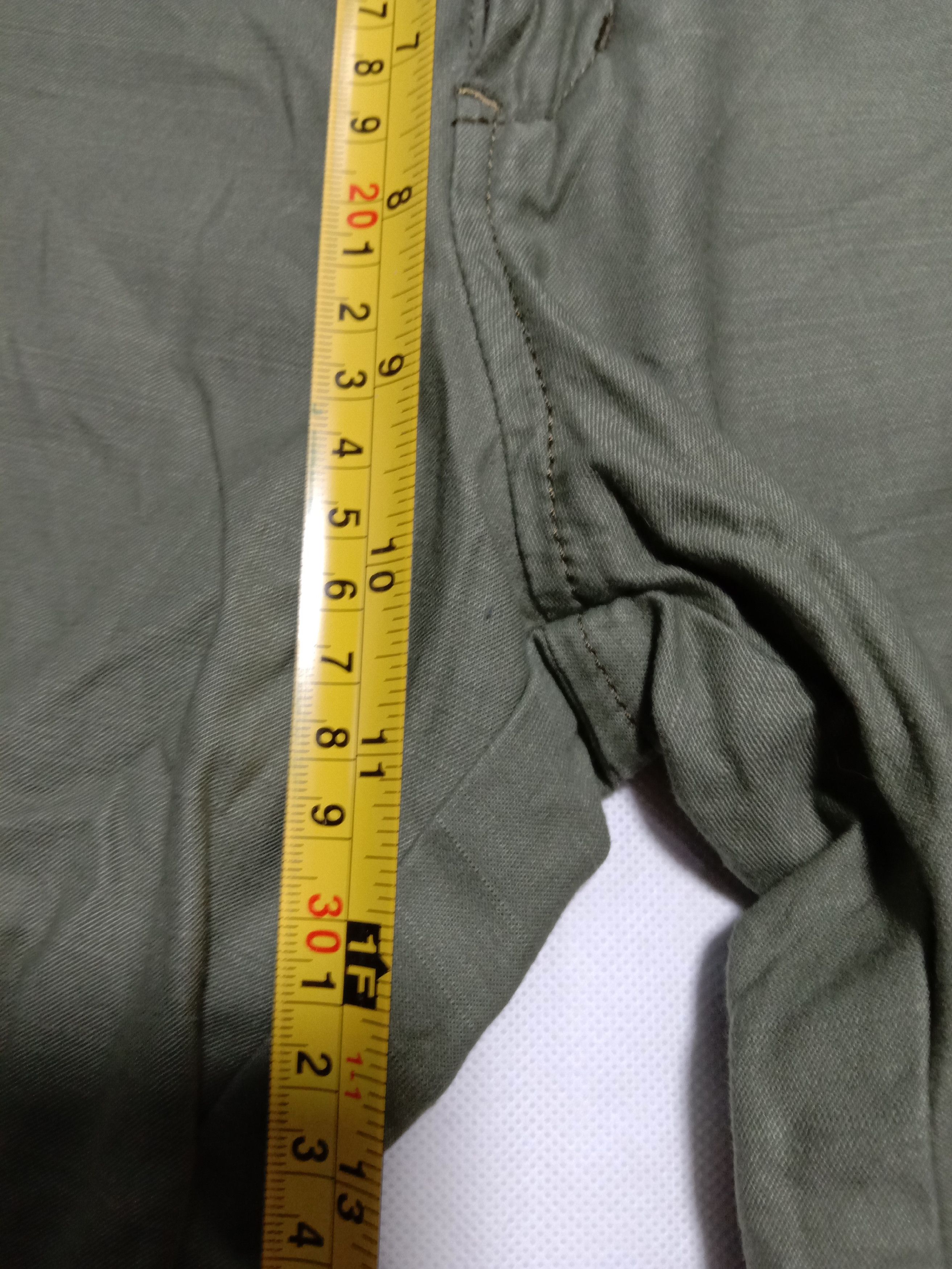 Japanese Brand Ships X Studio Oribe Bush Cargo Tactical Pant Stretch Slim Size US 30 / EU 46 - 10 Thumbnail