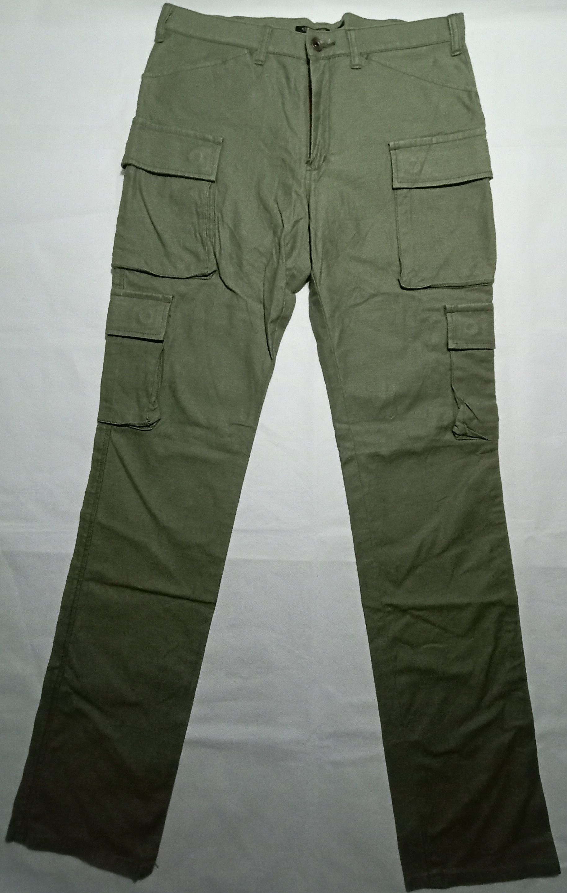 Japanese Brand Ships X Studio Oribe Bush Cargo Tactical Pant Stretch Slim Size US 30 / EU 46 - 1 Thumbnail