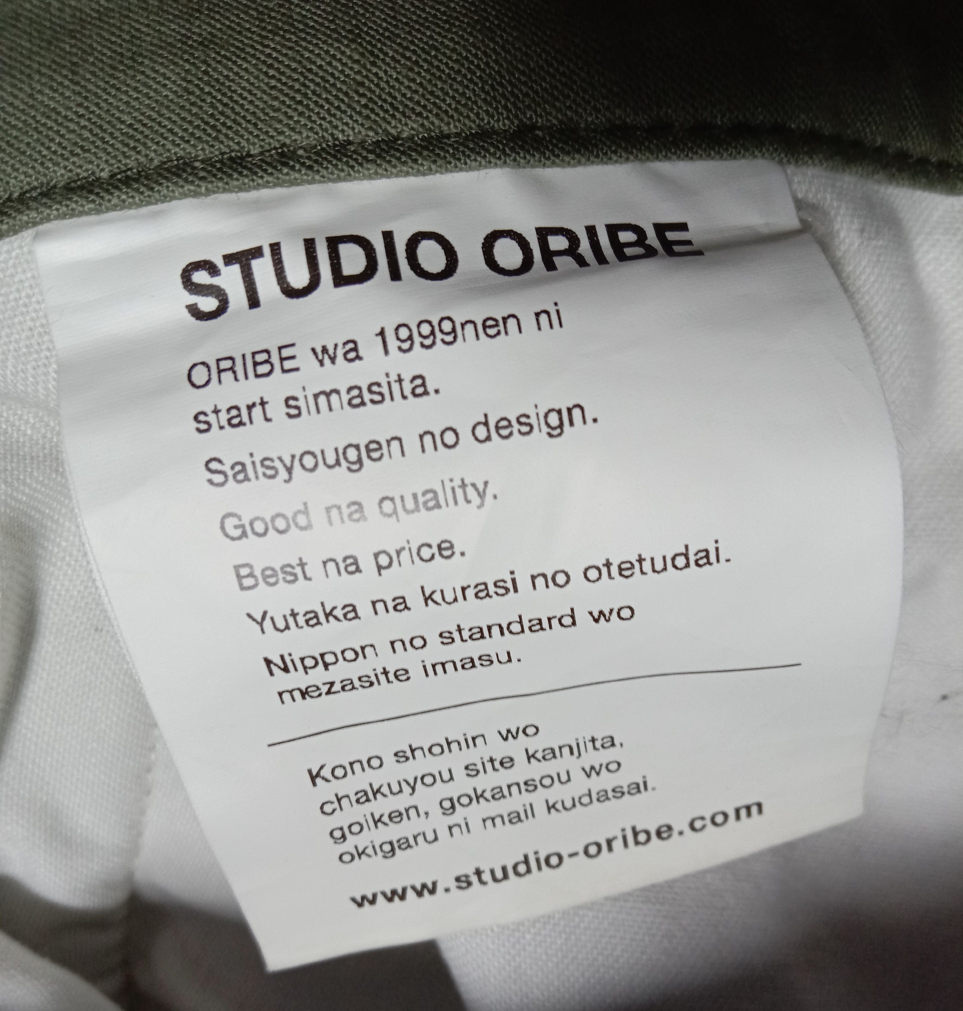 Japanese Brand Ships X Studio Oribe Bush Cargo Tactical Pant Stretch Slim Size US 30 / EU 46 - 4 Thumbnail