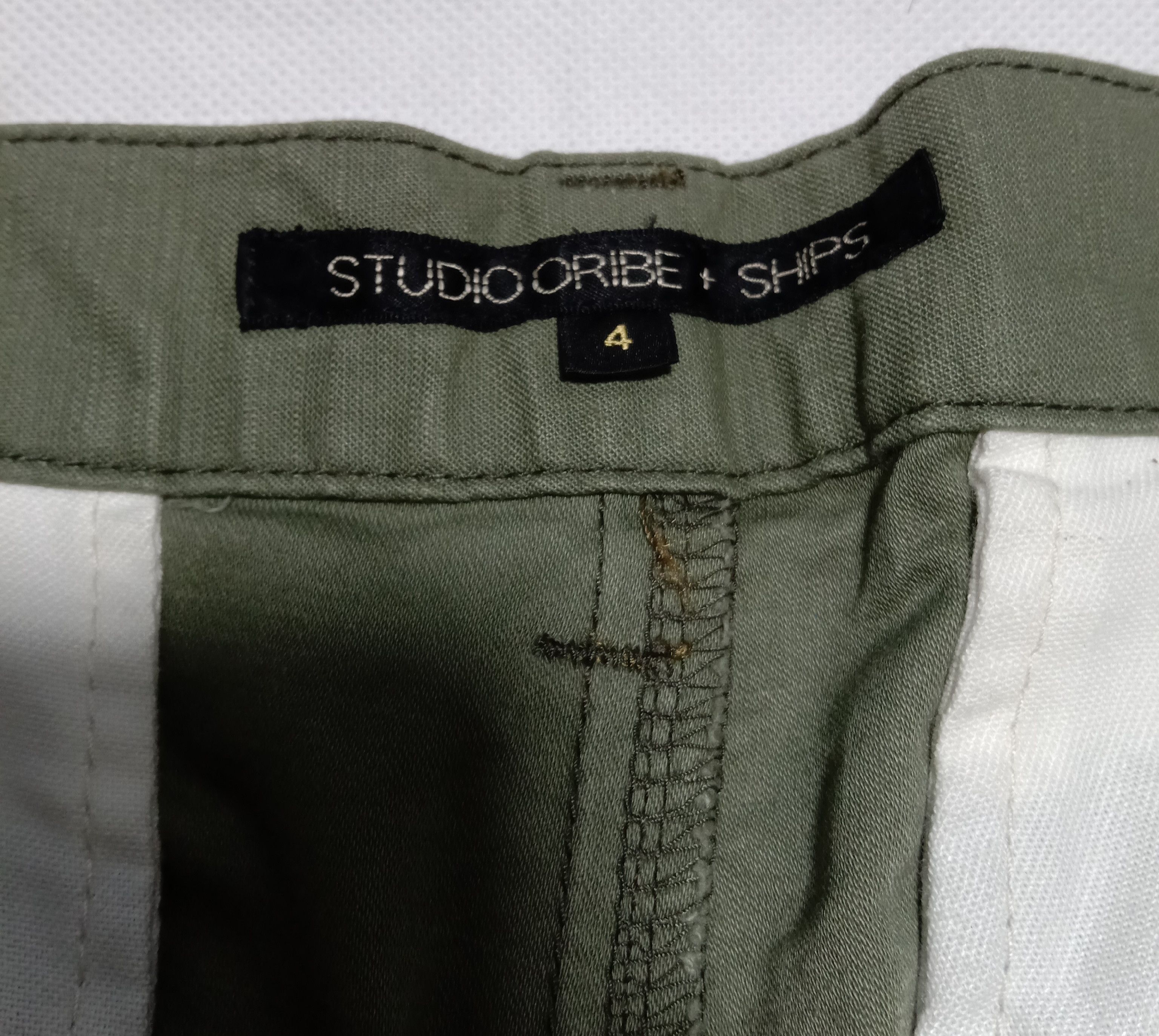 Japanese Brand Ships X Studio Oribe Bush Cargo Tactical Pant Stretch Slim Size US 30 / EU 46 - 3 Thumbnail