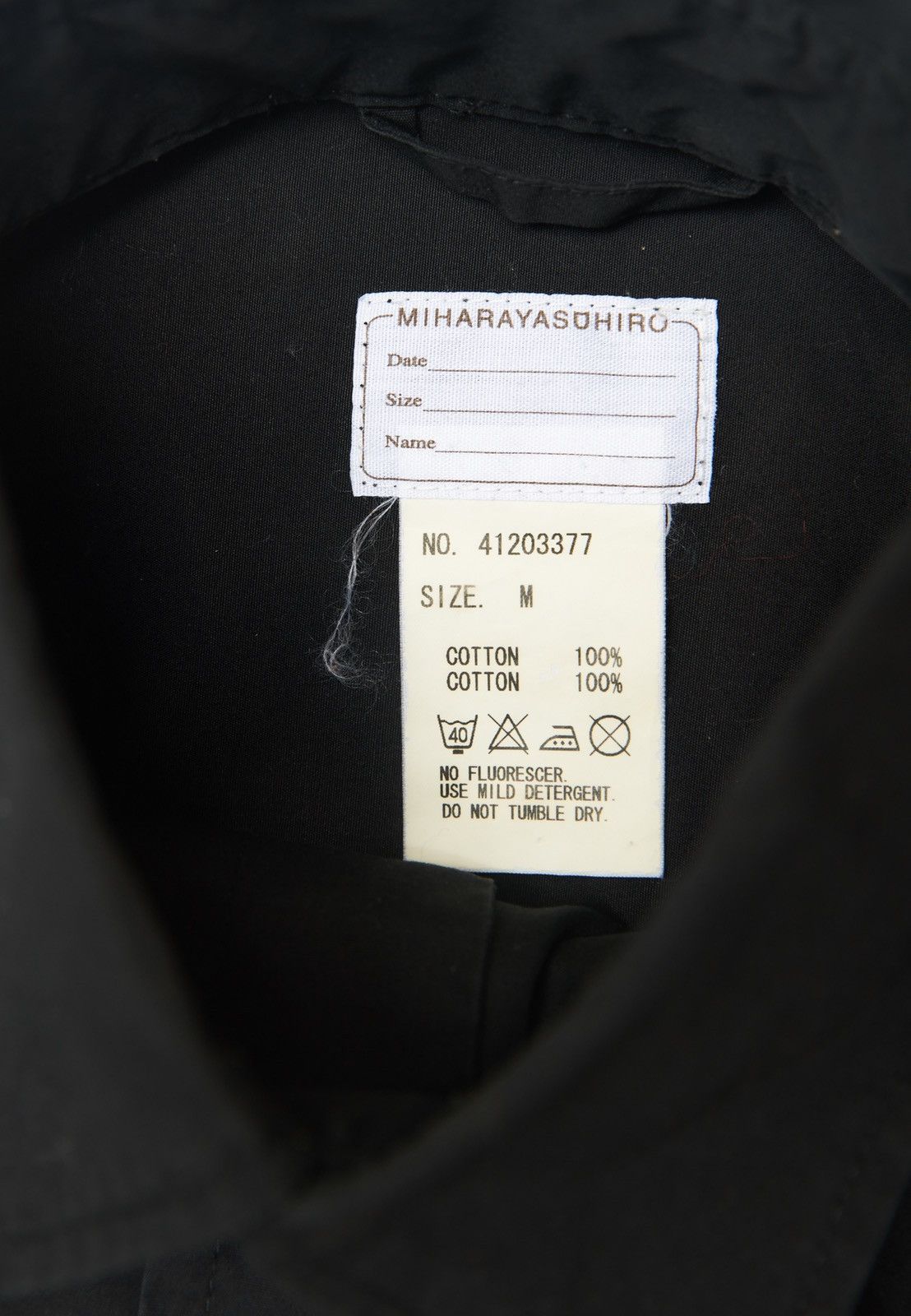 Maison MIHARA YASUHIRO MIHARA YASUHIRO Cropped Disco Shirt Size US M / EU 48-50 / 2 - 4 Thumbnail