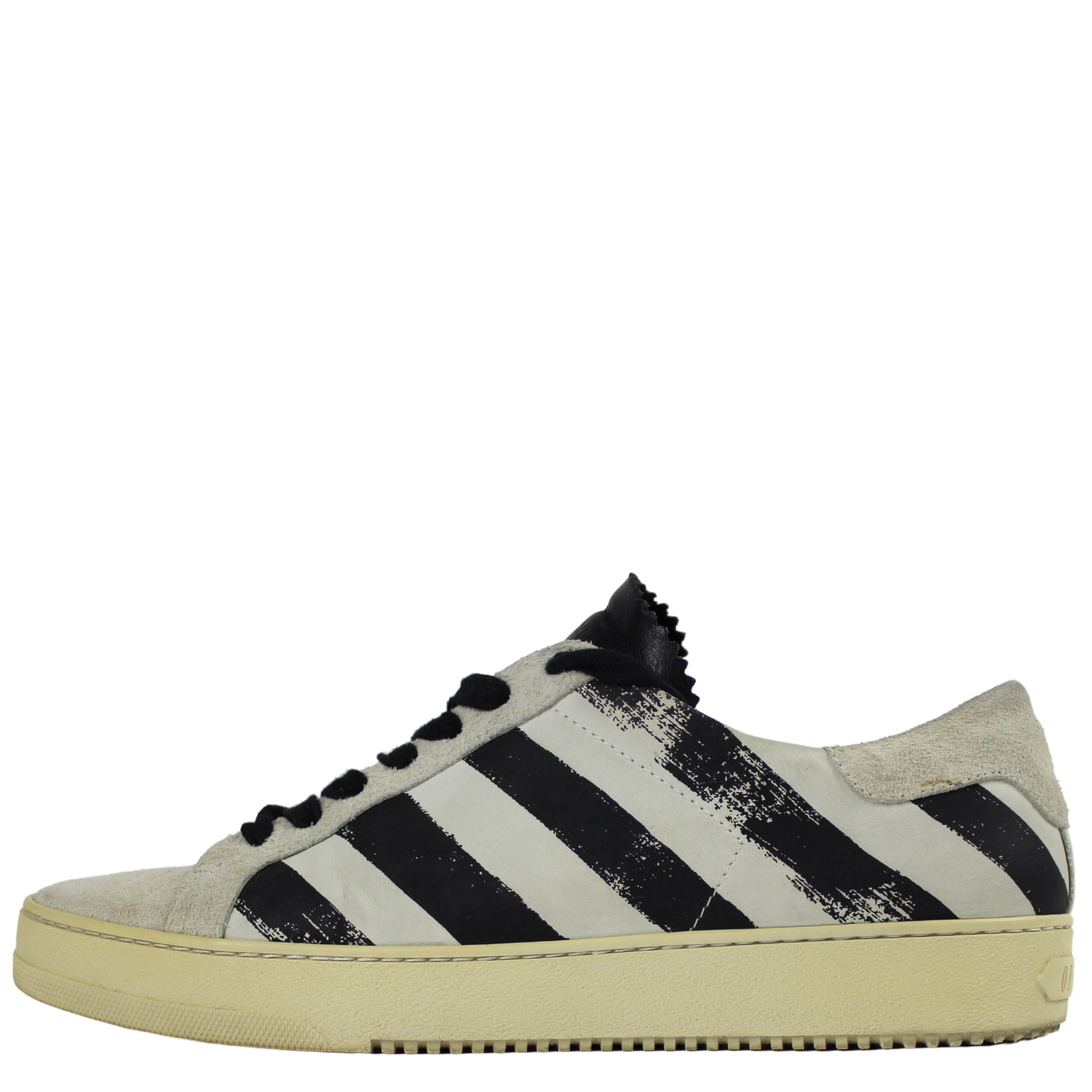 Off-White Off-White Diagonal Stripe Distressed Sneakers Size US 8 / EU 41 - 4 Thumbnail