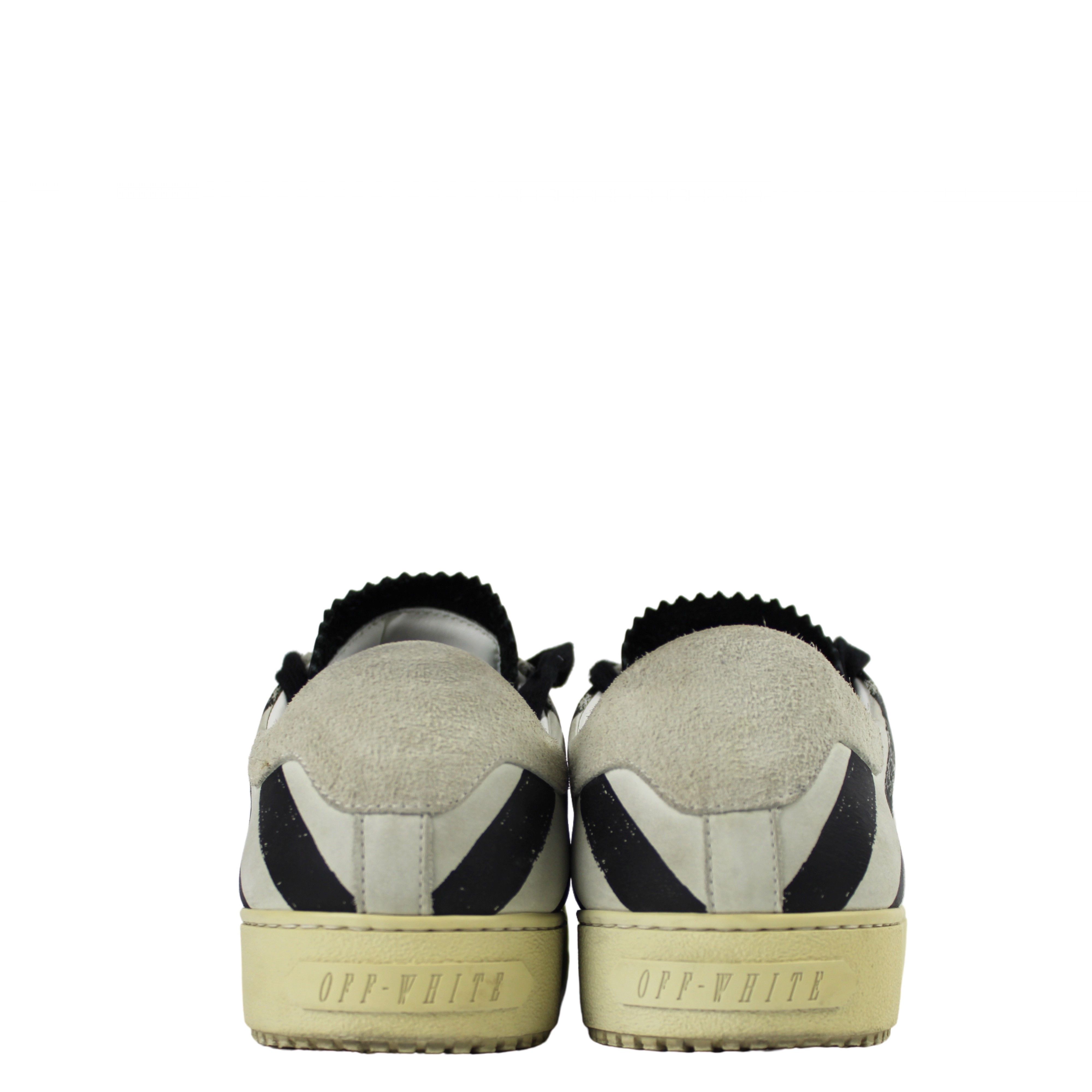 Off-White Off-White Diagonal Stripe Distressed Sneakers Size US 8 / EU 41 - 5 Thumbnail