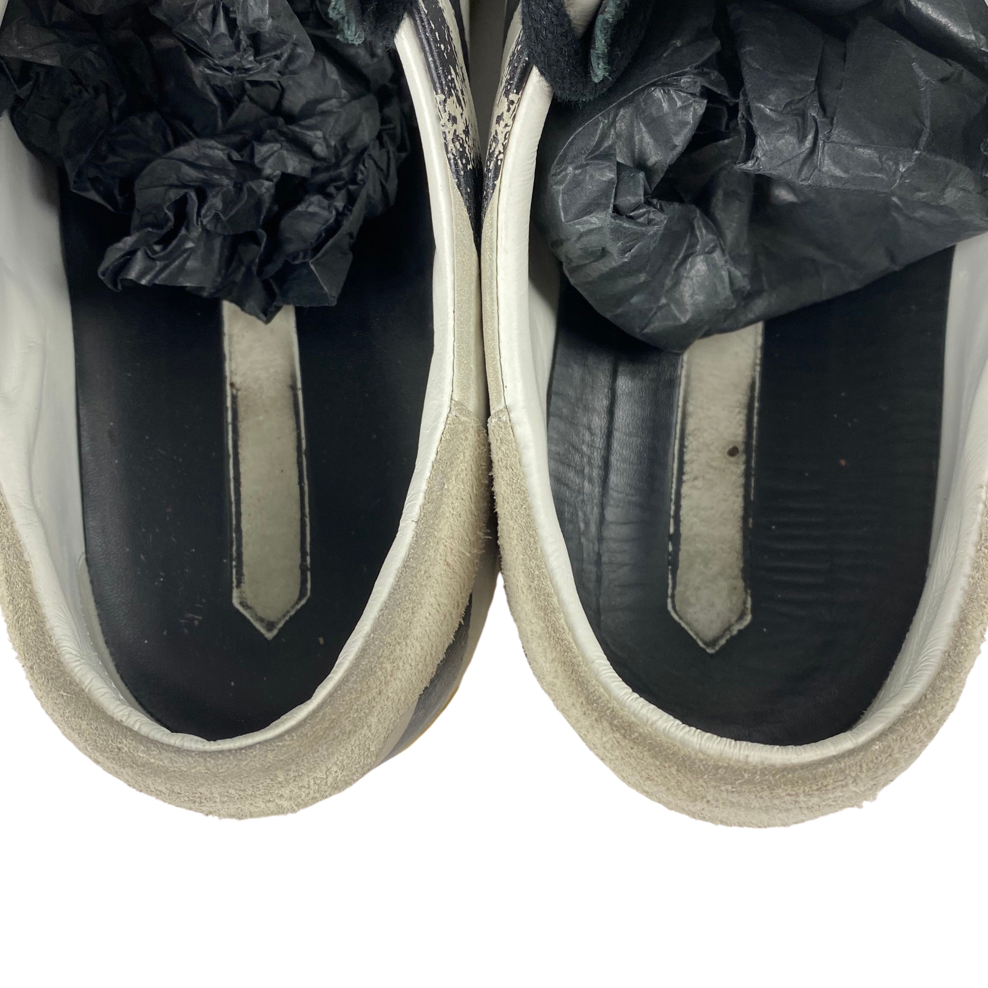 Off-White Off-White Diagonal Stripe Distressed Sneakers Size US 8 / EU 41 - 9 Thumbnail
