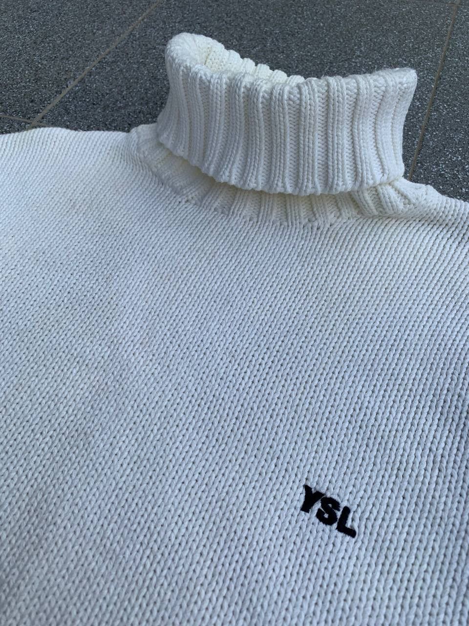 Yves Saint Laurent Vintage Saint Laurent Jeans Turtleneck sweater YSL Size US L / EU 52-54 / 3 - 4 Thumbnail