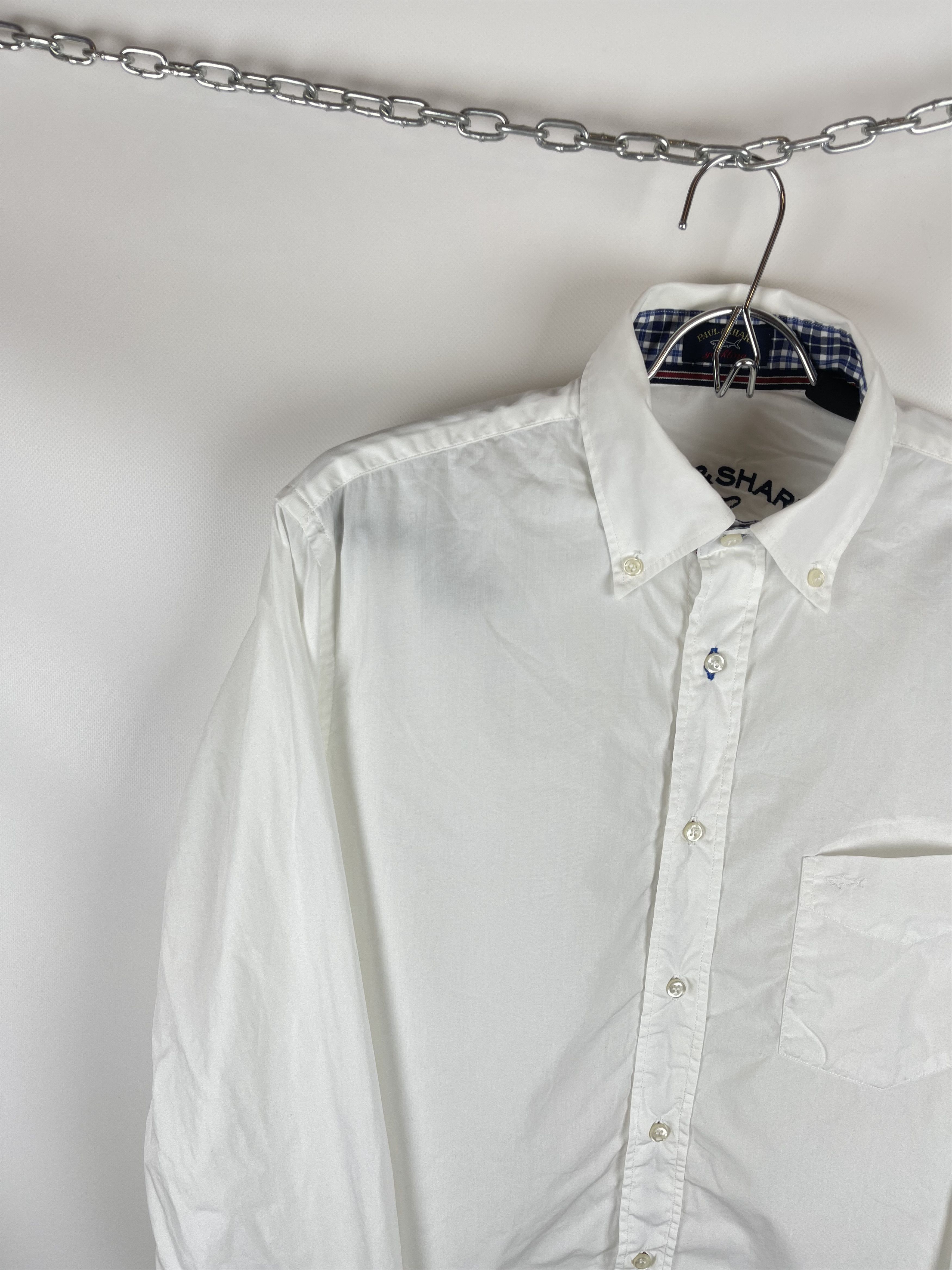 Paul & Shark Paul & Shark Boston Newport yacht white long sleeve shirt Size US L / EU 52-54 / 3 - 2 Thumbnail