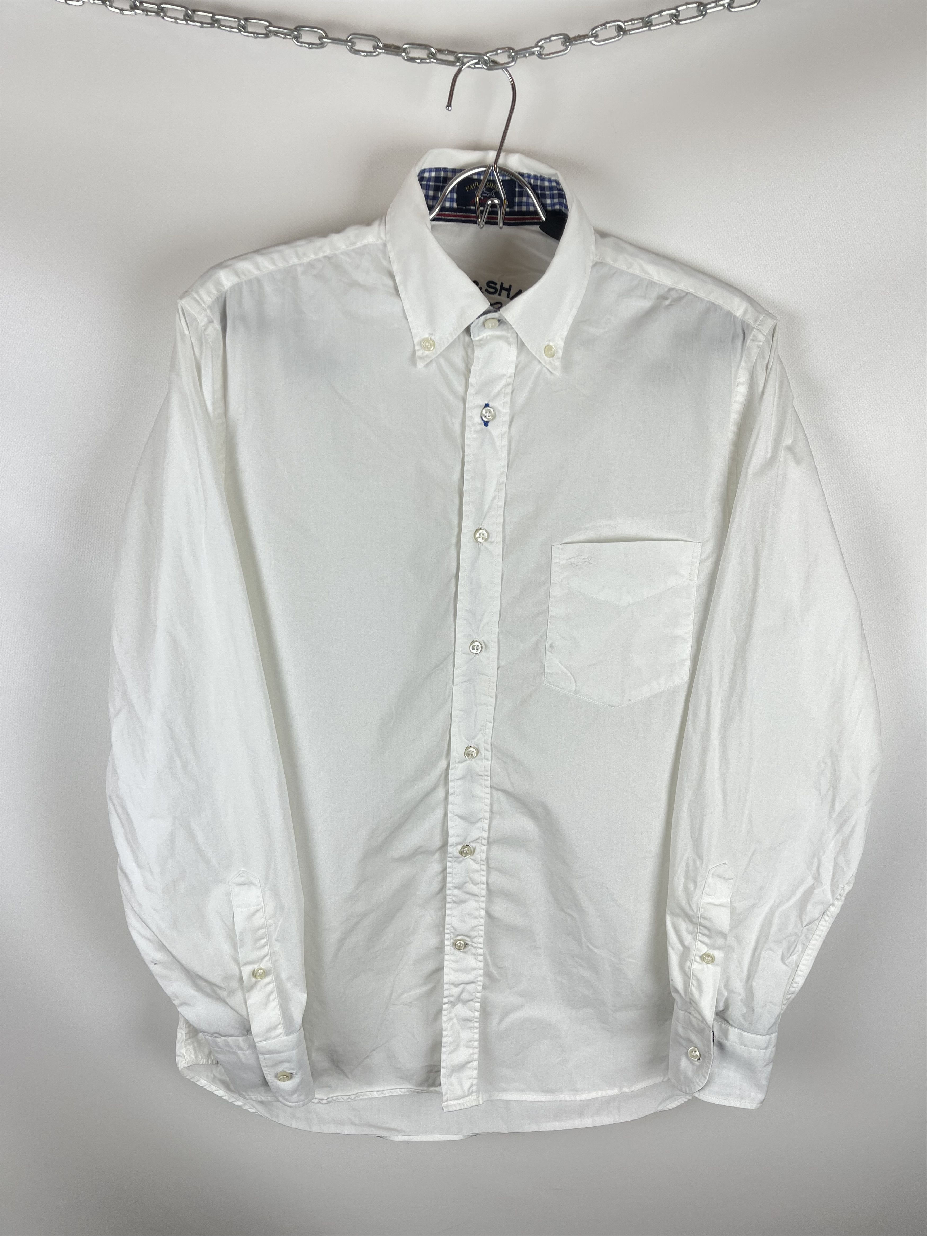 Paul & Shark Paul & Shark Boston Newport yacht white long sleeve shirt Size US L / EU 52-54 / 3 - 1 Thumbnail