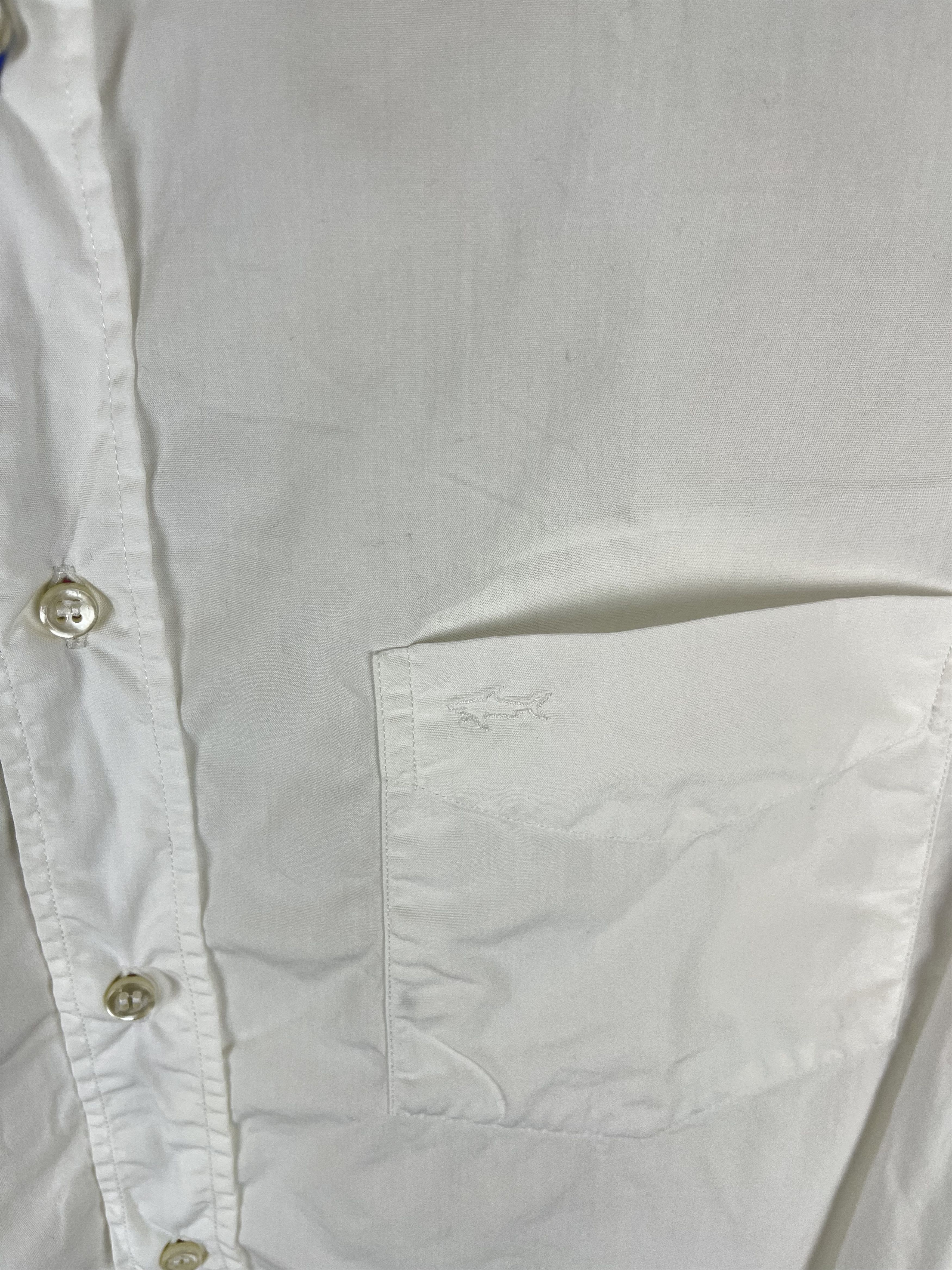 Paul & Shark Paul & Shark Boston Newport yacht white long sleeve shirt Size US L / EU 52-54 / 3 - 4 Thumbnail