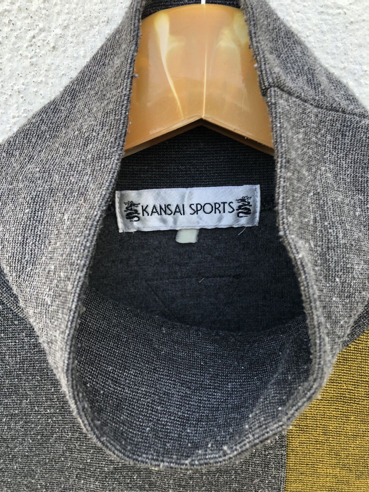 Designer × Japanese Brand × Kansai Yamamoto Kansai Sports Long Sleeve Turtleneck Size US M / EU 48-50 / 2 - 3 Thumbnail