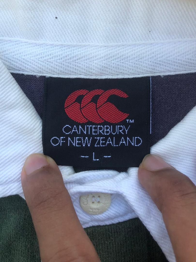 Canterbury of New Zealand × Vintage vintage tee rugby C1 Size US L / EU 52-54 / 3 - 4 Thumbnail