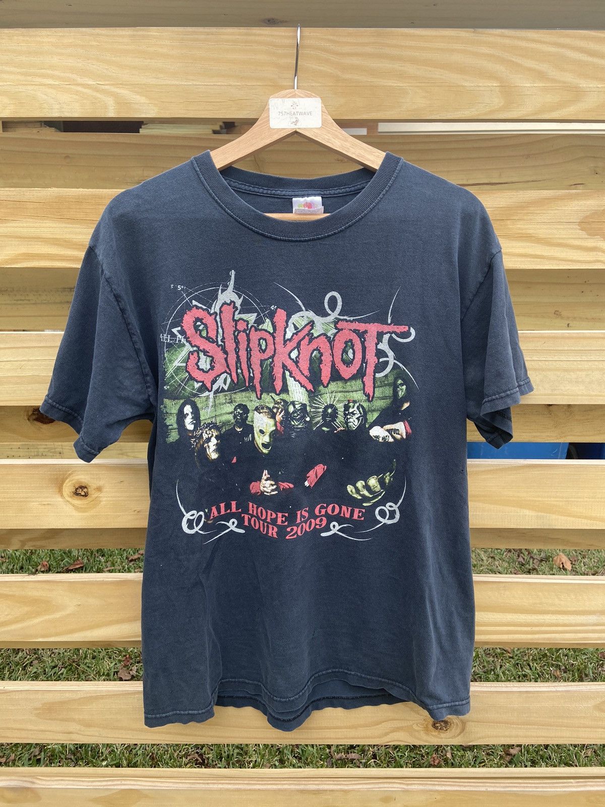 Slipknot 2009 Slipknot all hope is gone tour tee shirt | Grailed