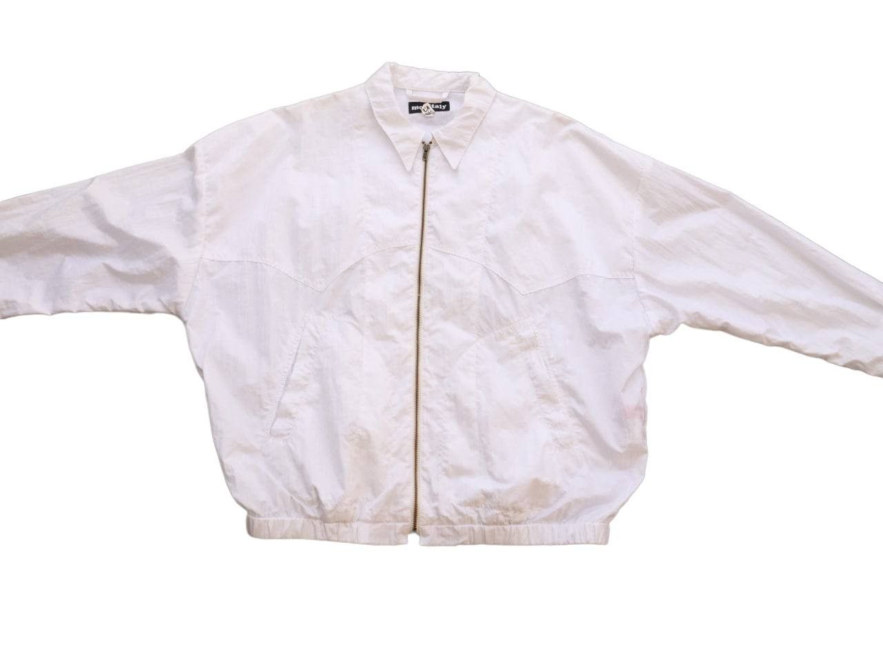 Monitaly Monitaly Oversized Boxy Lightweight White Jacket Size US L / EU 52-54 / 3 - 6 Thumbnail