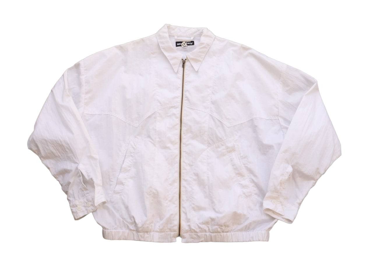 Monitaly Monitaly Oversized Boxy Lightweight White Jacket Size US L / EU 52-54 / 3 - 4 Thumbnail