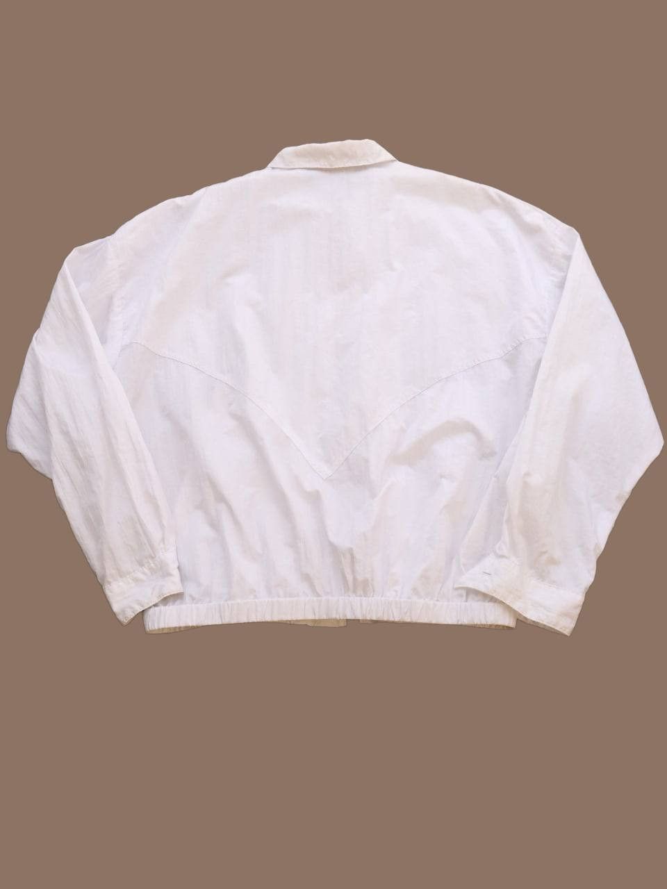 Monitaly Monitaly Oversized Boxy Lightweight White Jacket Size US L / EU 52-54 / 3 - 3 Thumbnail