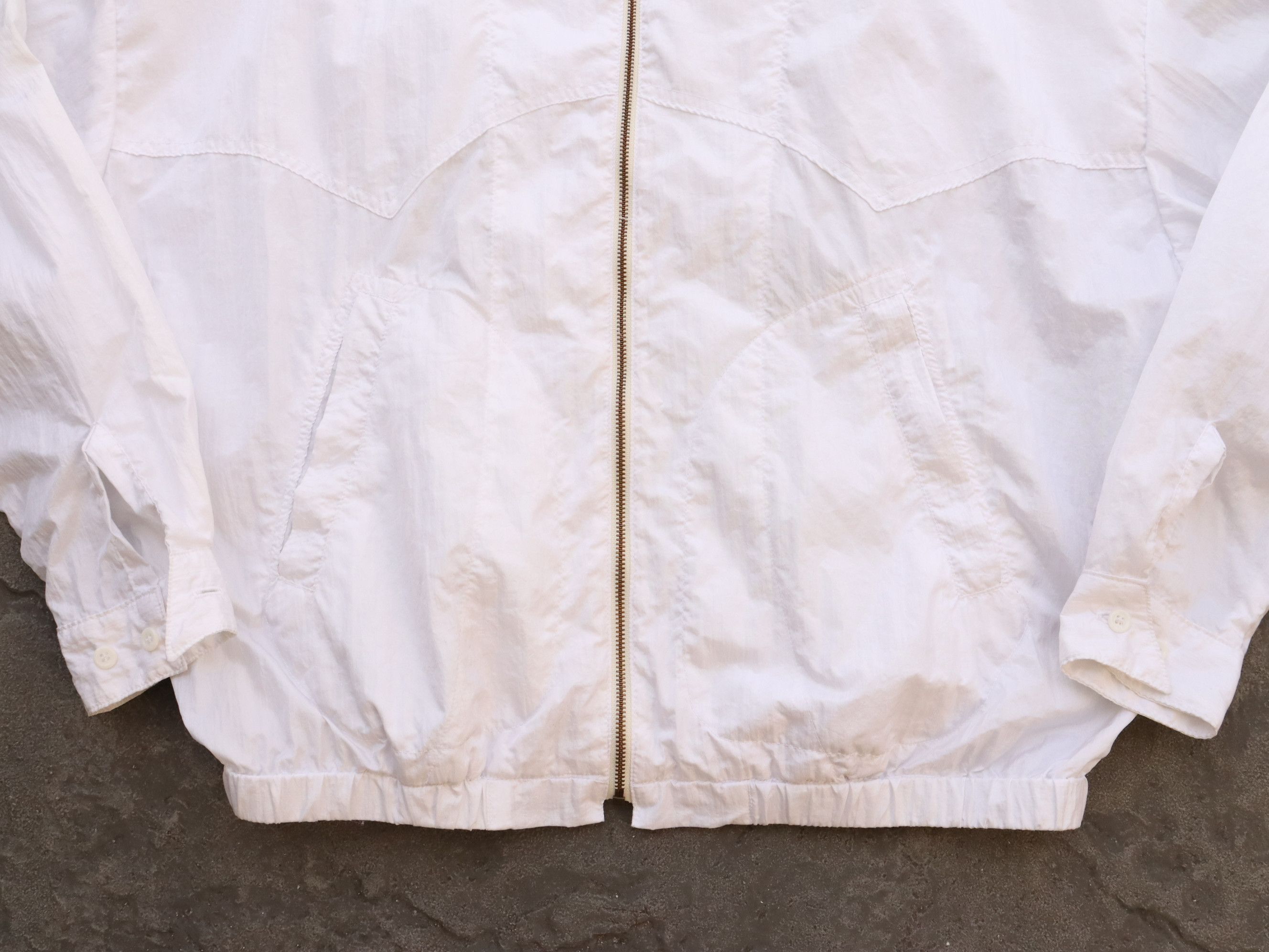 Monitaly Monitaly Oversized Boxy Lightweight White Jacket Size US L / EU 52-54 / 3 - 8 Thumbnail