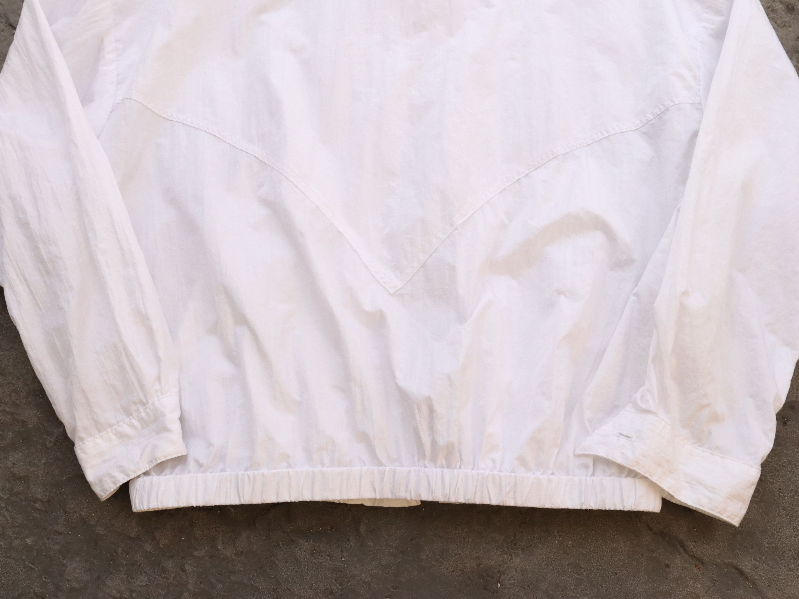 Monitaly Monitaly Oversized Boxy Lightweight White Jacket Size US L / EU 52-54 / 3 - 9 Thumbnail