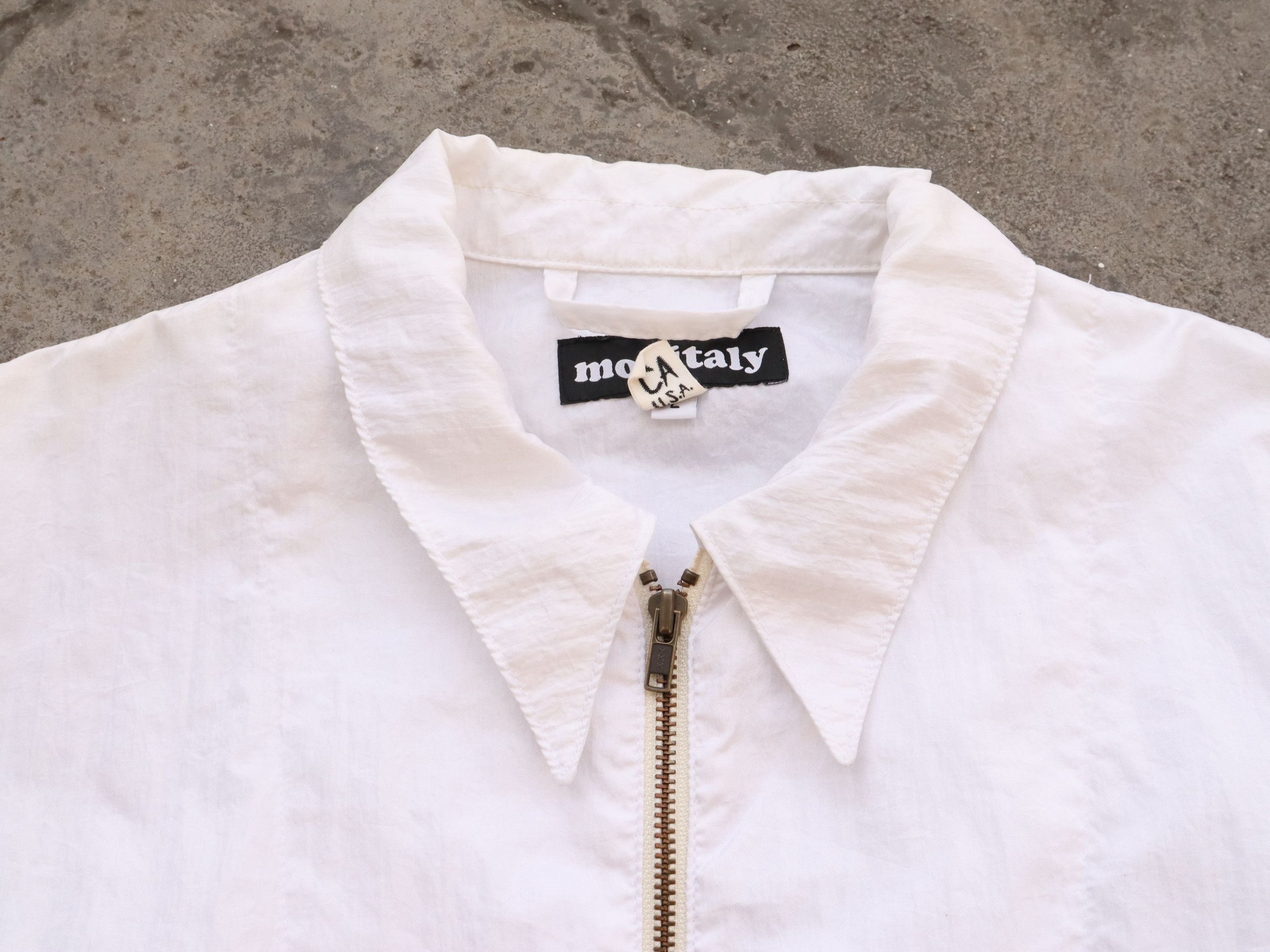 Monitaly Monitaly Oversized Boxy Lightweight White Jacket Size US L / EU 52-54 / 3 - 10 Thumbnail