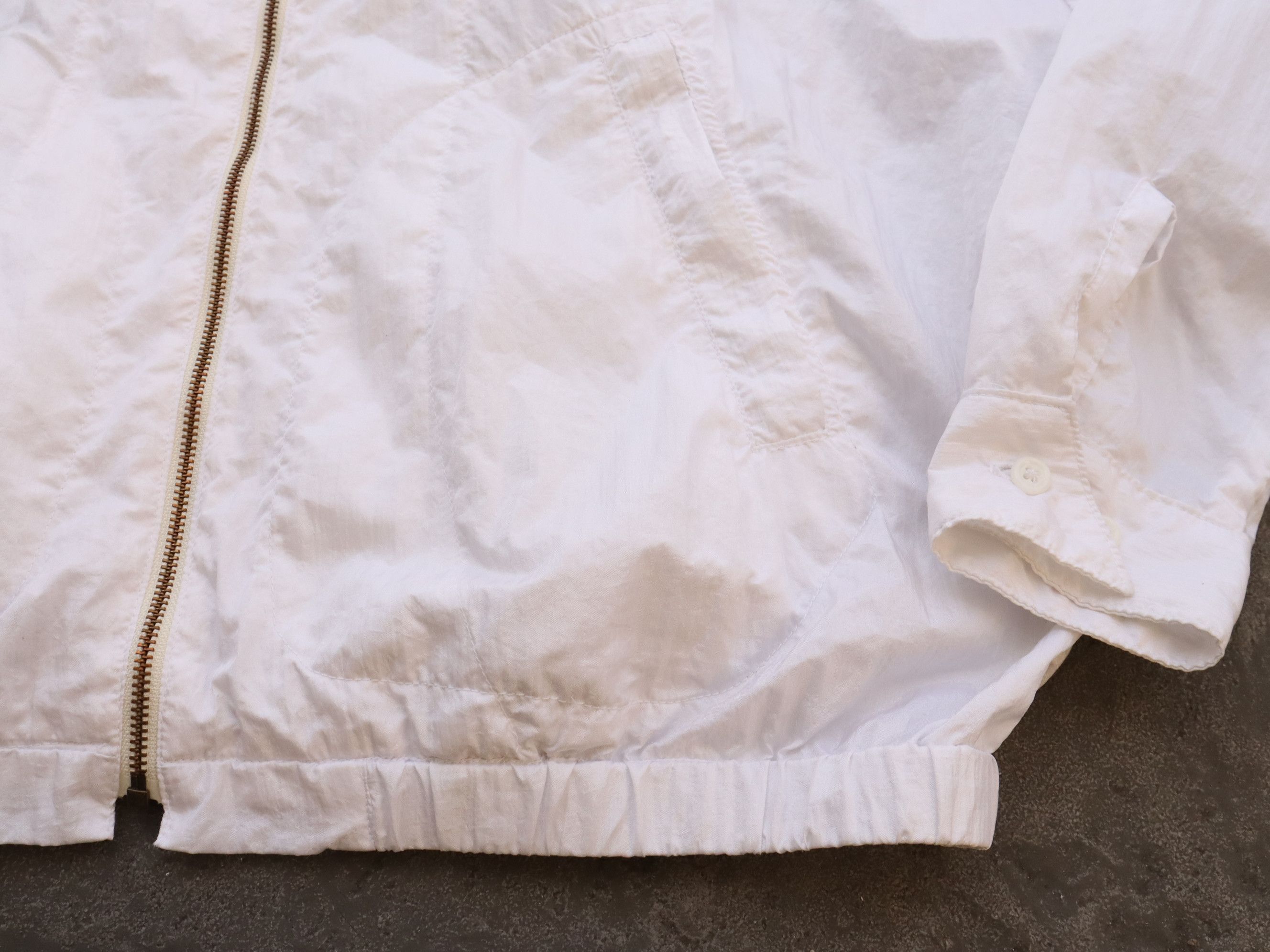 Monitaly Monitaly Oversized Boxy Lightweight White Jacket Size US L / EU 52-54 / 3 - 12 Thumbnail