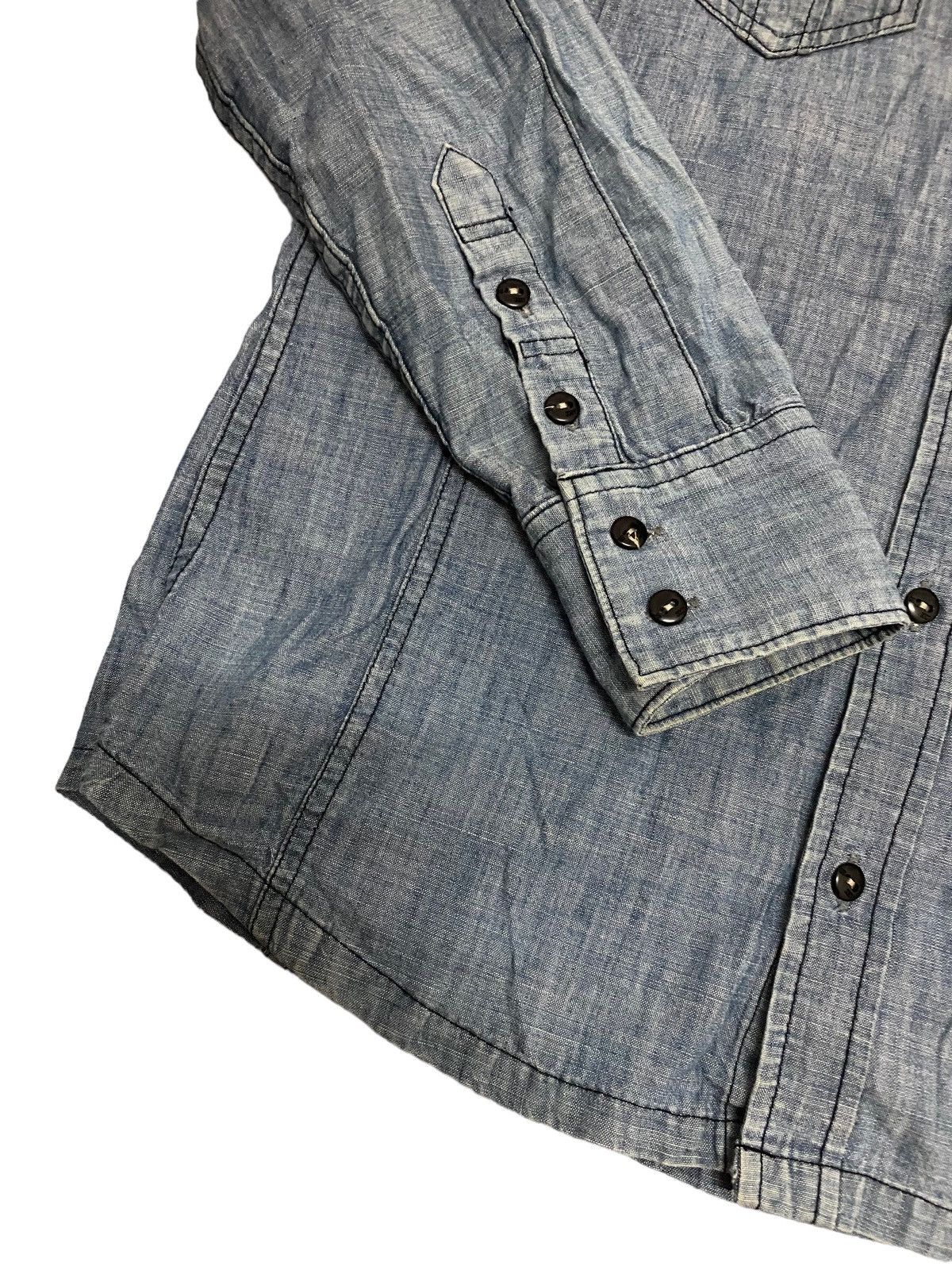 G-Star × Japanese Brand × Vintage Offer‼️Vintage G-star Raw Denim Shirt Size US M / EU 48-50 / 2 - 6 Thumbnail
