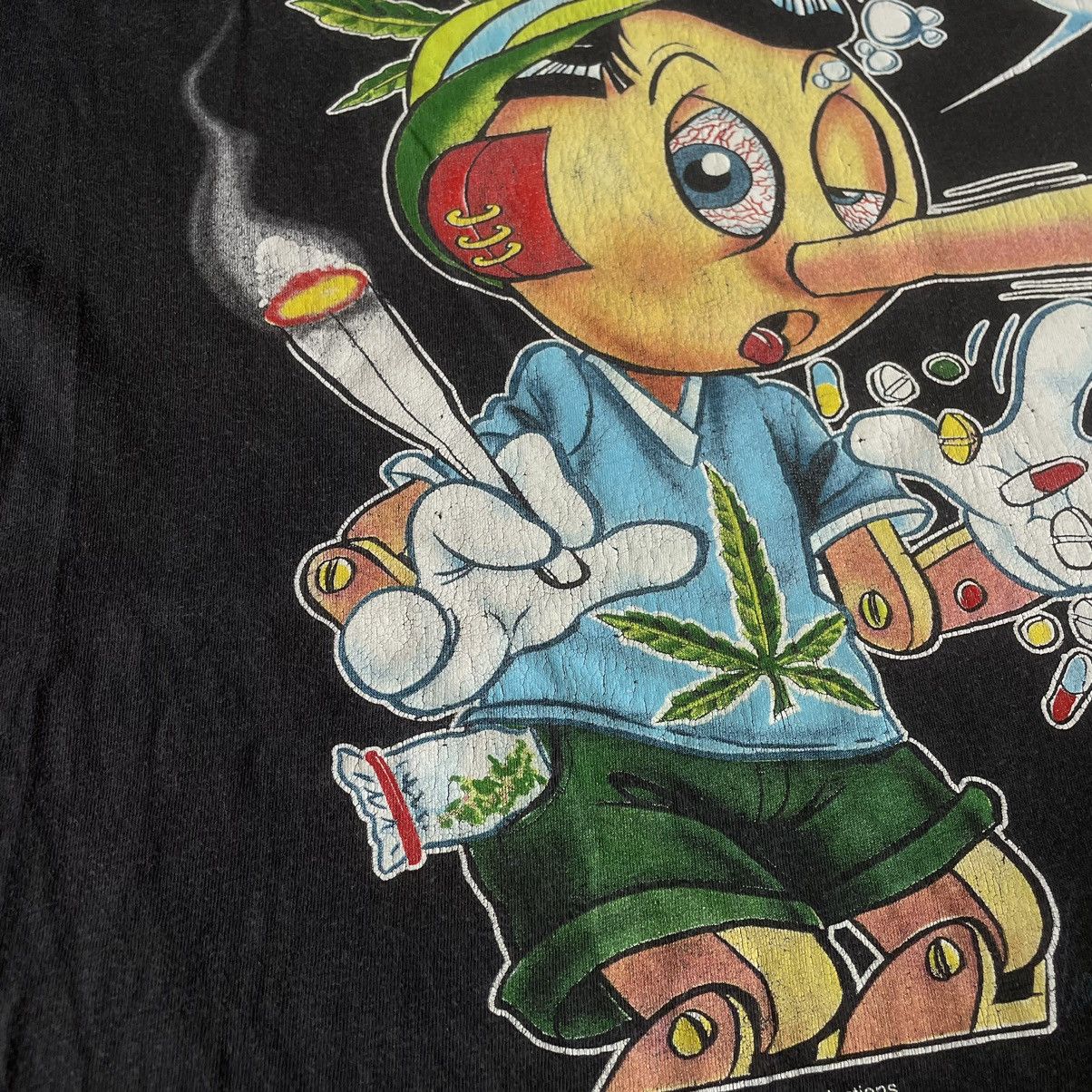 Vintage Vintage 90s ADULT “ DONT DO DRUGS MDMA WEED “ FUNNY BuyTee Size US XL / EU 56 / 4 - 7 Thumbnail
