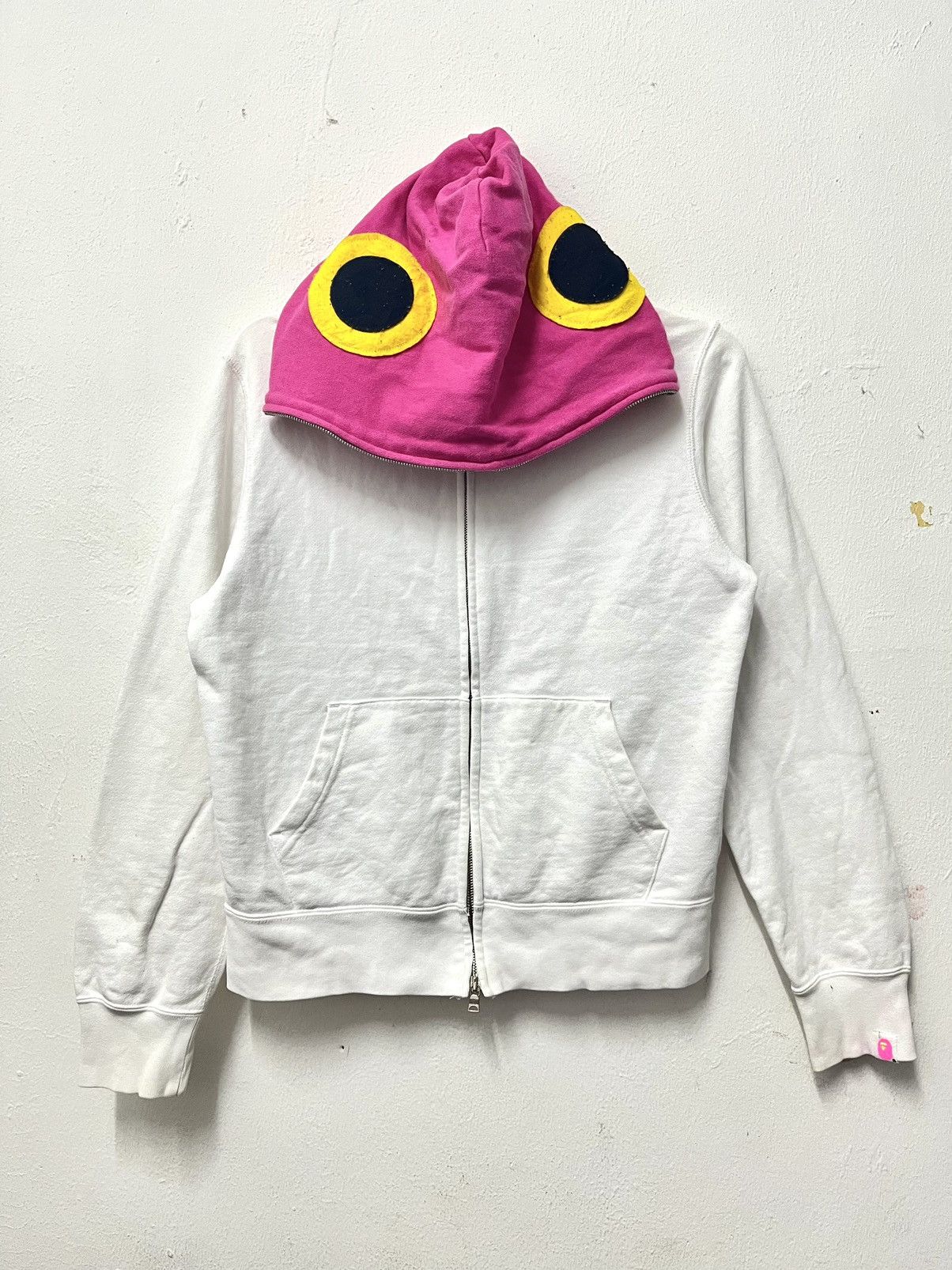 Pre-owned Bape Lukewarm Water 'frog Full Zipper' Sweatshirt Hoddie