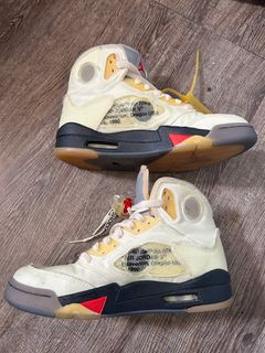 Nike Nike Air Jordan 5 Retro Off-White Muslin  Size 6 Available For  Immediate Sale At Sotheby's