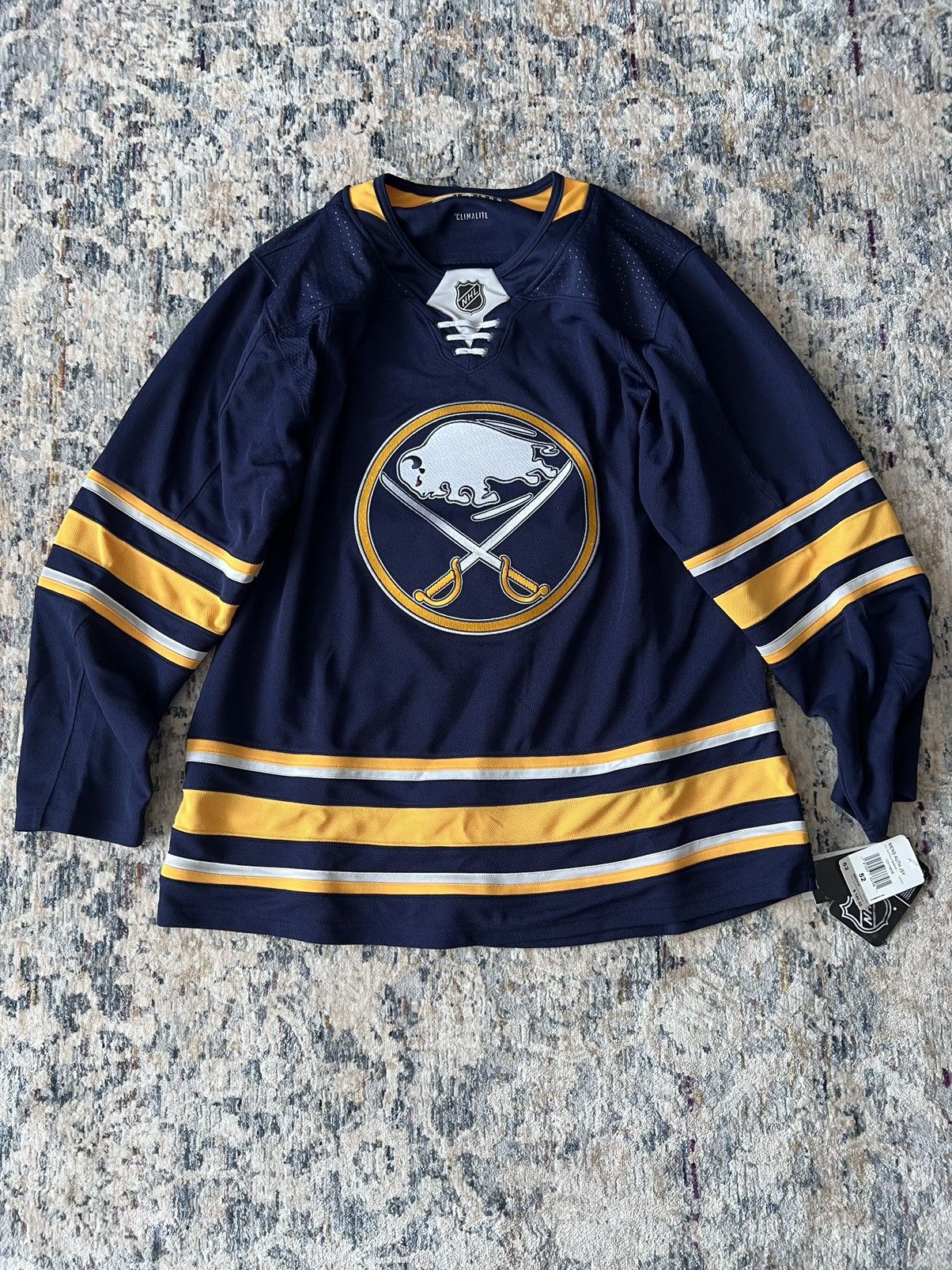 Adidas Adidas Buffalo Sabers Hockey Jersey Sz 52 Size US L / EU 52-54 / 3 - 1 Thumbnail