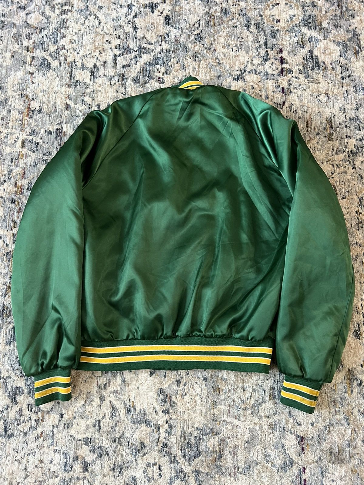 Chalk Line × Vintage Vintage Green Bay Packers Chalk Line Satin Jacket Sz M Size US M / EU 48-50 / 2 - 4 Thumbnail