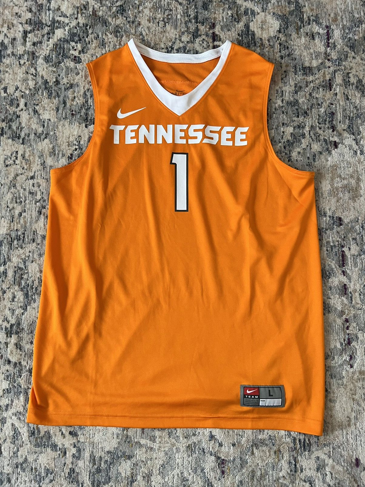 Nike Nike Tennessee Basketball Jersey Sz L Size US L / EU 52-54 / 3 - 1 Thumbnail