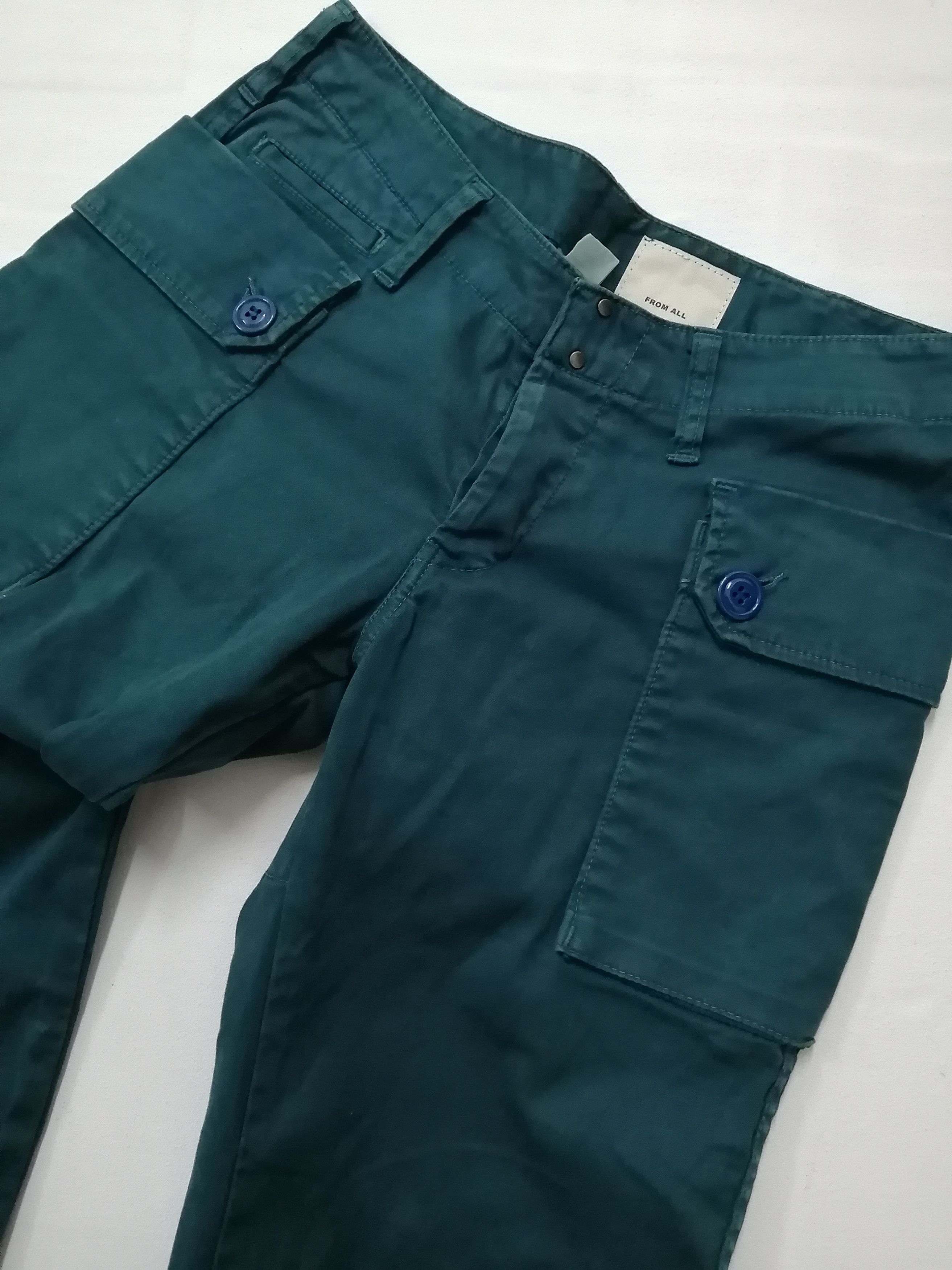 Japanese Brand Vintage QUADRO Cargo Pants Size US 31 - 6 Thumbnail