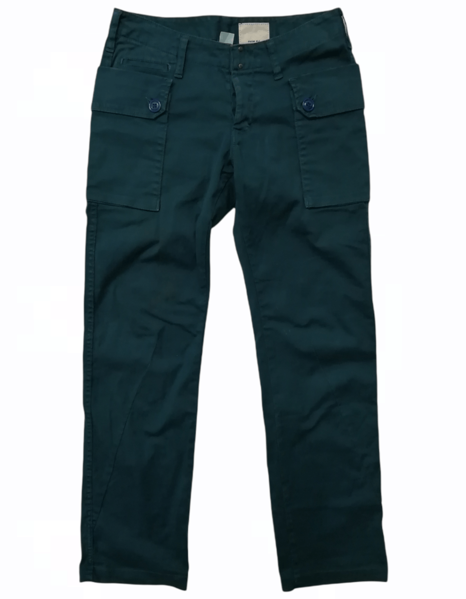 Japanese Brand Vintage QUADRO Cargo Pants Size US 31 - 1 Thumbnail