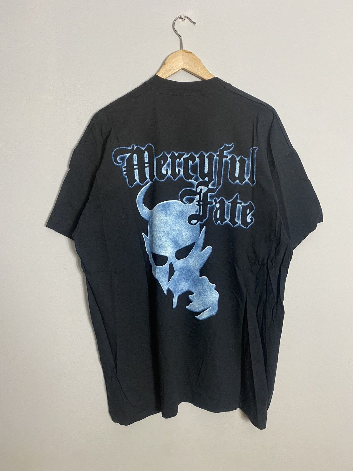 Band Tees Mercyful Fate Vintage 90s Heavy Metal Band Tee Rare Hype Size US XL / EU 56 / 4 - 2 Thumbnail