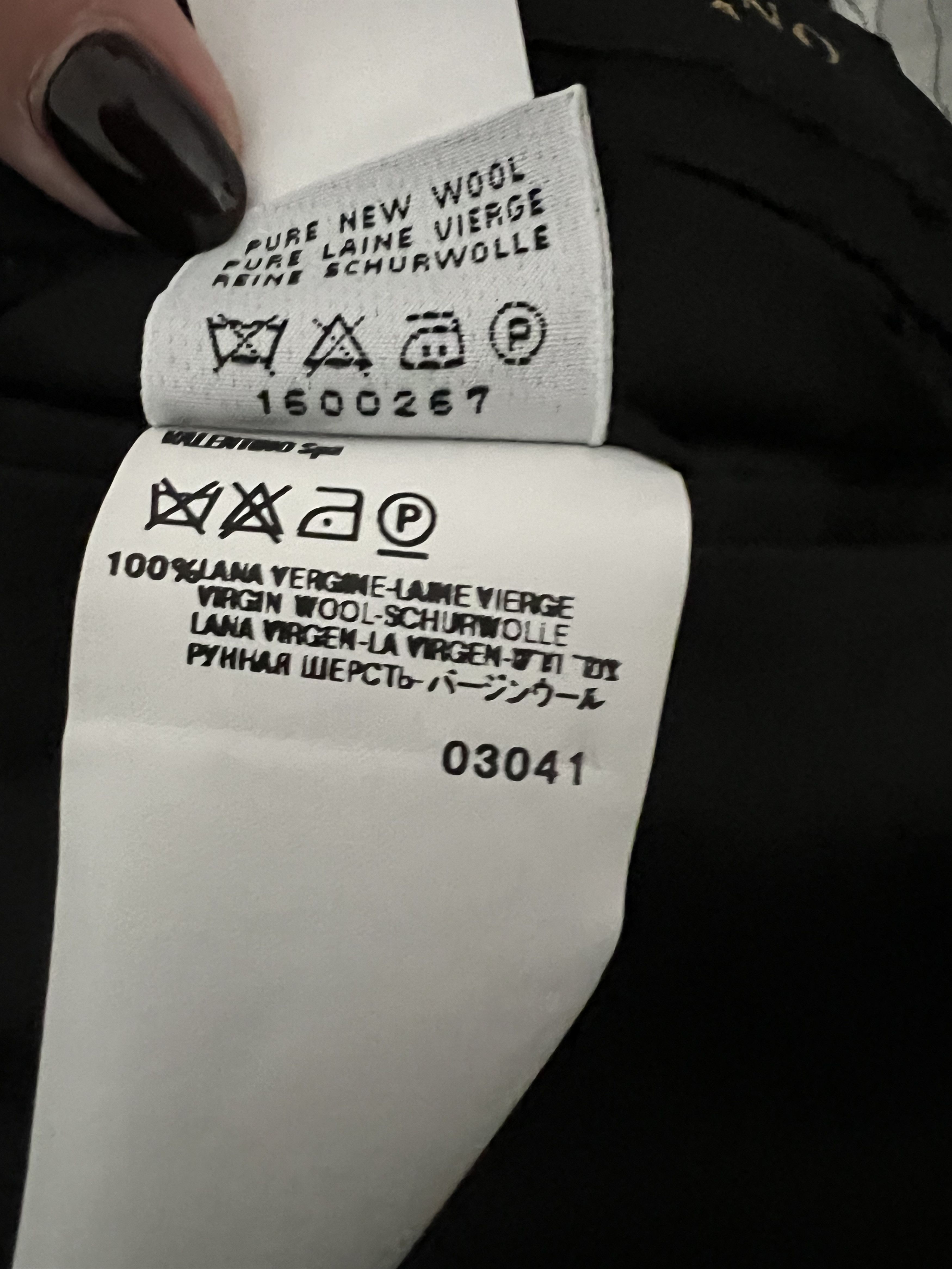 Valentino Suits single breasted Virgin Wool Size 40R - 15 Thumbnail