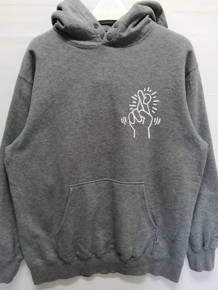 Keith Haring Vintage KEITH HARING Hoodie Size US XL / EU 56 / 4 - 3 Thumbnail