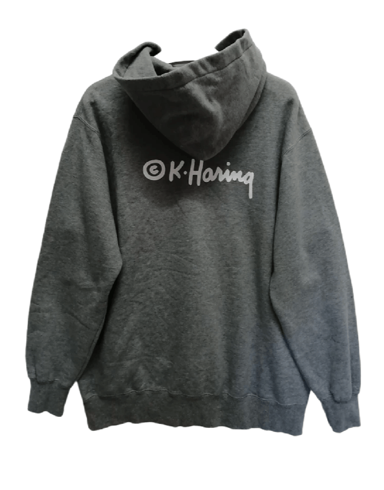 Keith Haring Vintage KEITH HARING Hoodie Size US XL / EU 56 / 4 - 1 Thumbnail