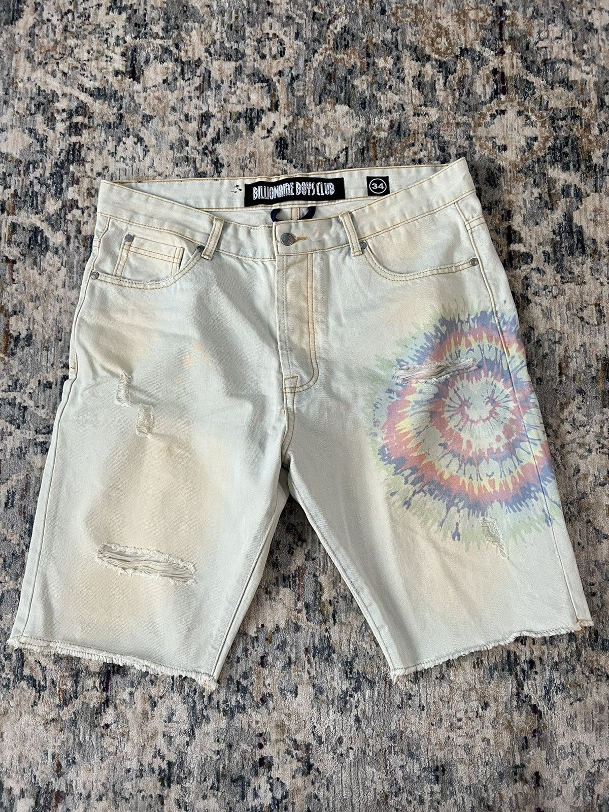 Billionaire Boys Club Billionaire Boys Club Jean Shorts Sz 34 Size US 34 / EU 50 - 1 Thumbnail