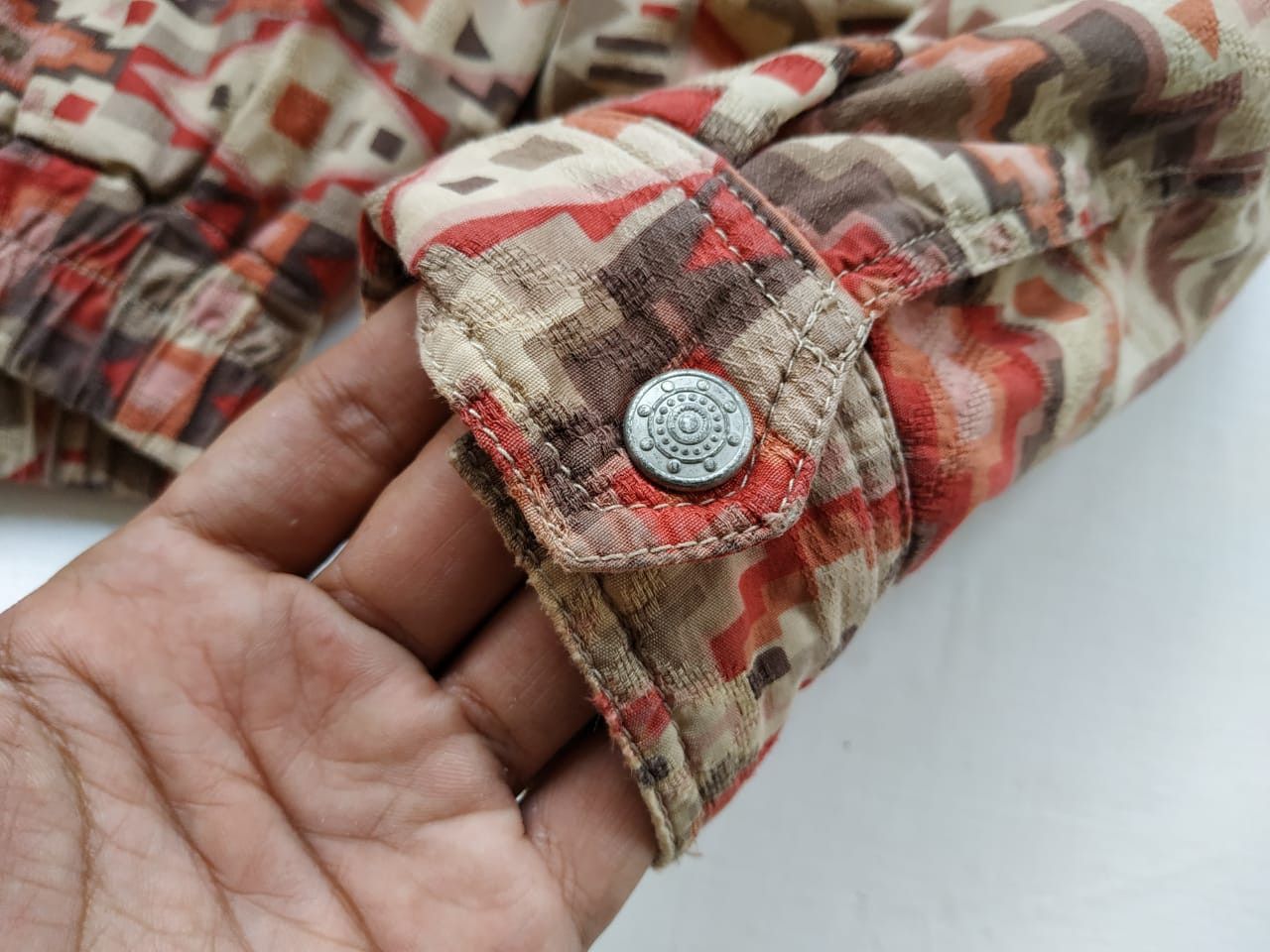 Nigel Cabourn Fit S to M, Vintage Nigel Cabourn Ethnic Pattern Bomber Size US M / EU 48-50 / 2 - 17 Thumbnail