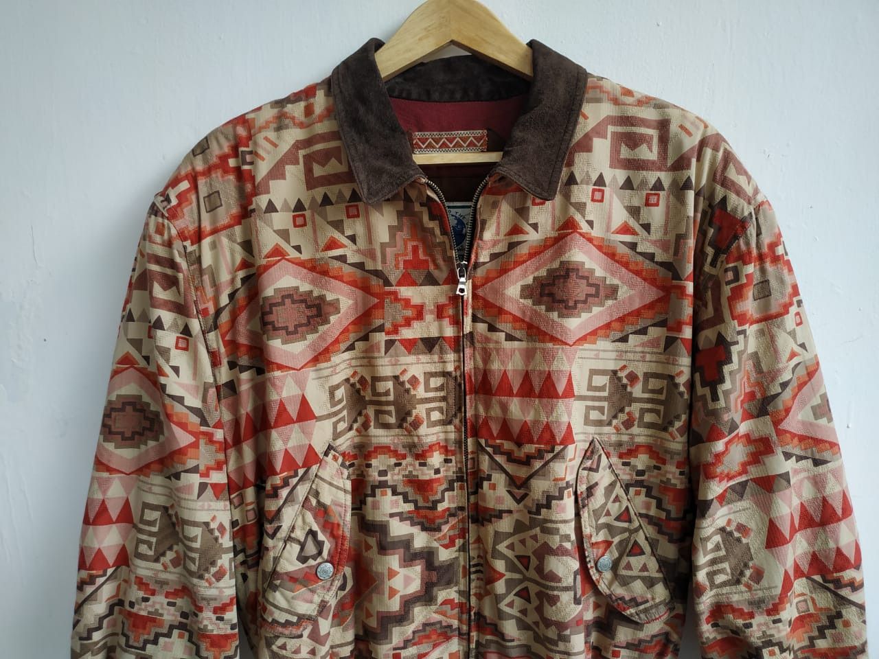 Nigel Cabourn Fit S to M, Vintage Nigel Cabourn Ethnic Pattern Bomber Size US M / EU 48-50 / 2 - 8 Thumbnail