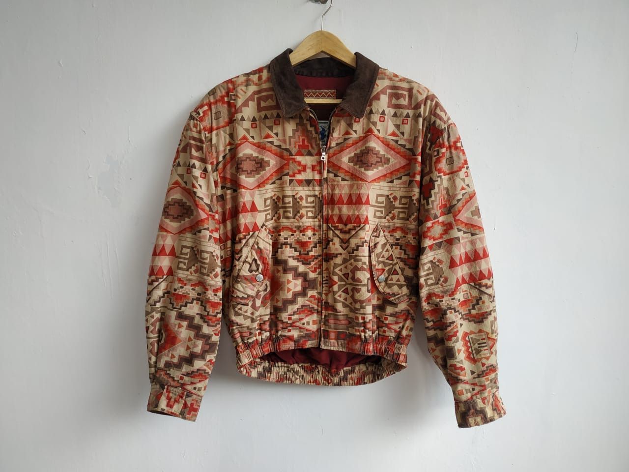 Nigel Cabourn Fit S to M, Vintage Nigel Cabourn Ethnic Pattern Bomber Size US M / EU 48-50 / 2 - 2 Thumbnail