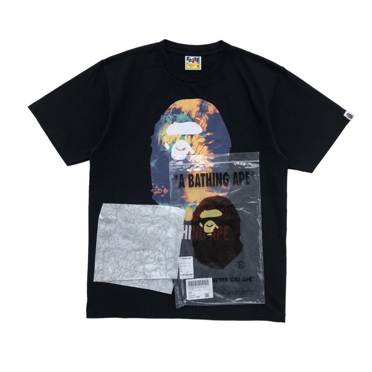 Bape Tie Dye By Bathing Ape Tee Size US M / EU 48-50 / 2 - 3 Thumbnail