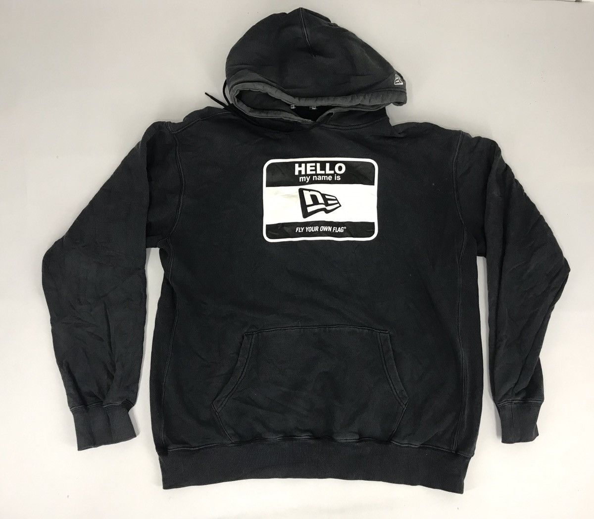 New Era Vintage New Era Fly Your Own Flag Hello Sweatshirt Hoodies Size US M / EU 48-50 / 2 - 1 Thumbnail