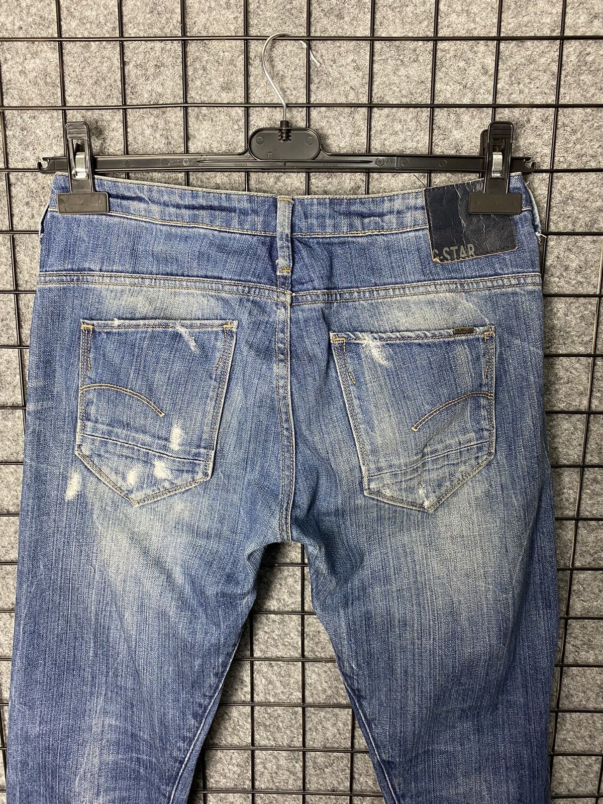 G-Star G Star Raw Streetwear Acid Wash Distressed Jeans Size 30 Size US 30 / EU 46 - 2 Thumbnail