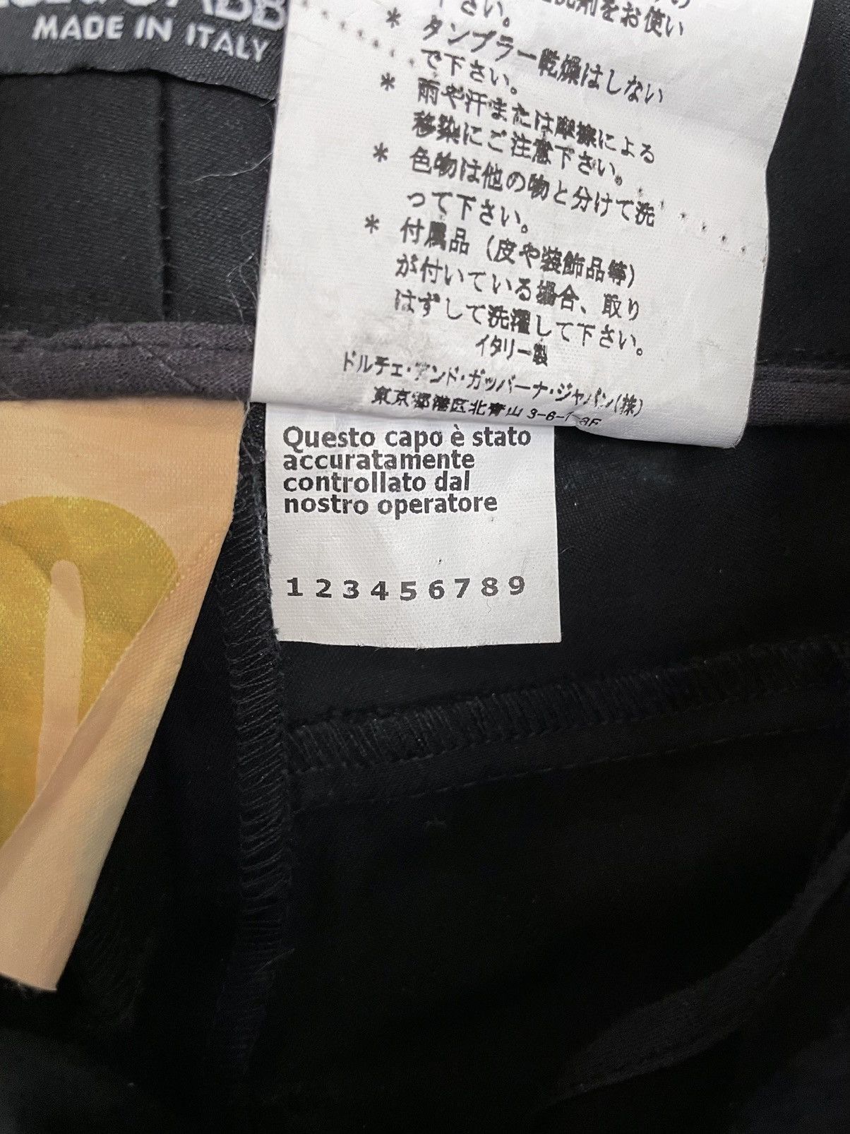 Dolce & Gabbana Dolce & Gabbana Bondage Cargo Pleated Zipper Slacks Size 30 Size US 30 / EU 46 - 15 Thumbnail