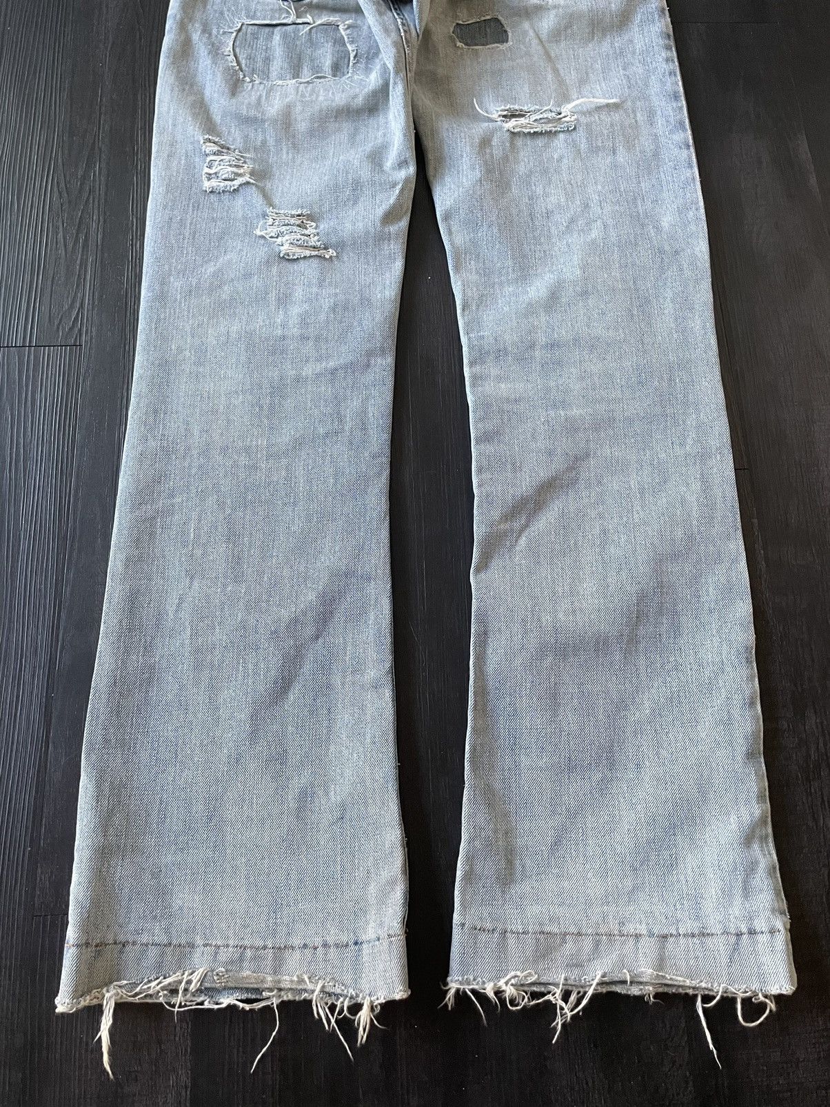 Dolce & Gabbana Dolce & Gabbana SS 2001 Distressed Patchwork Denim Size 32 Size US 32 / EU 48 - 8 Thumbnail