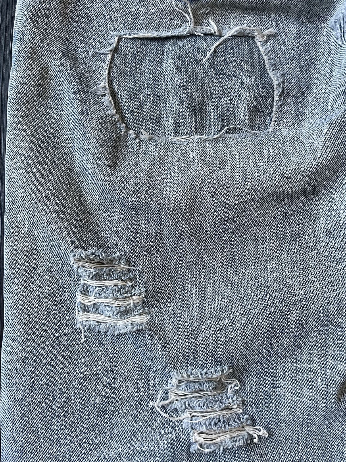 Dolce & Gabbana Dolce & Gabbana SS 2001 Distressed Patchwork Denim Size 32 Size US 32 / EU 48 - 15 Thumbnail