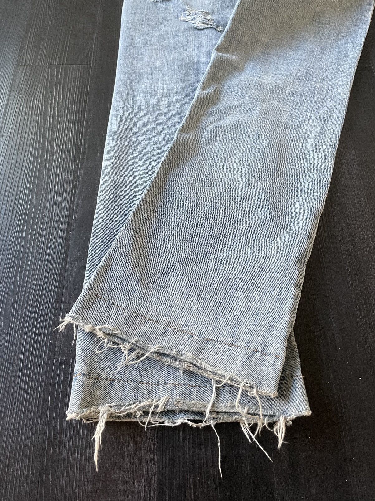 Dolce & Gabbana Dolce & Gabbana SS 2001 Distressed Patchwork Denim Size 32 Size US 32 / EU 48 - 9 Thumbnail