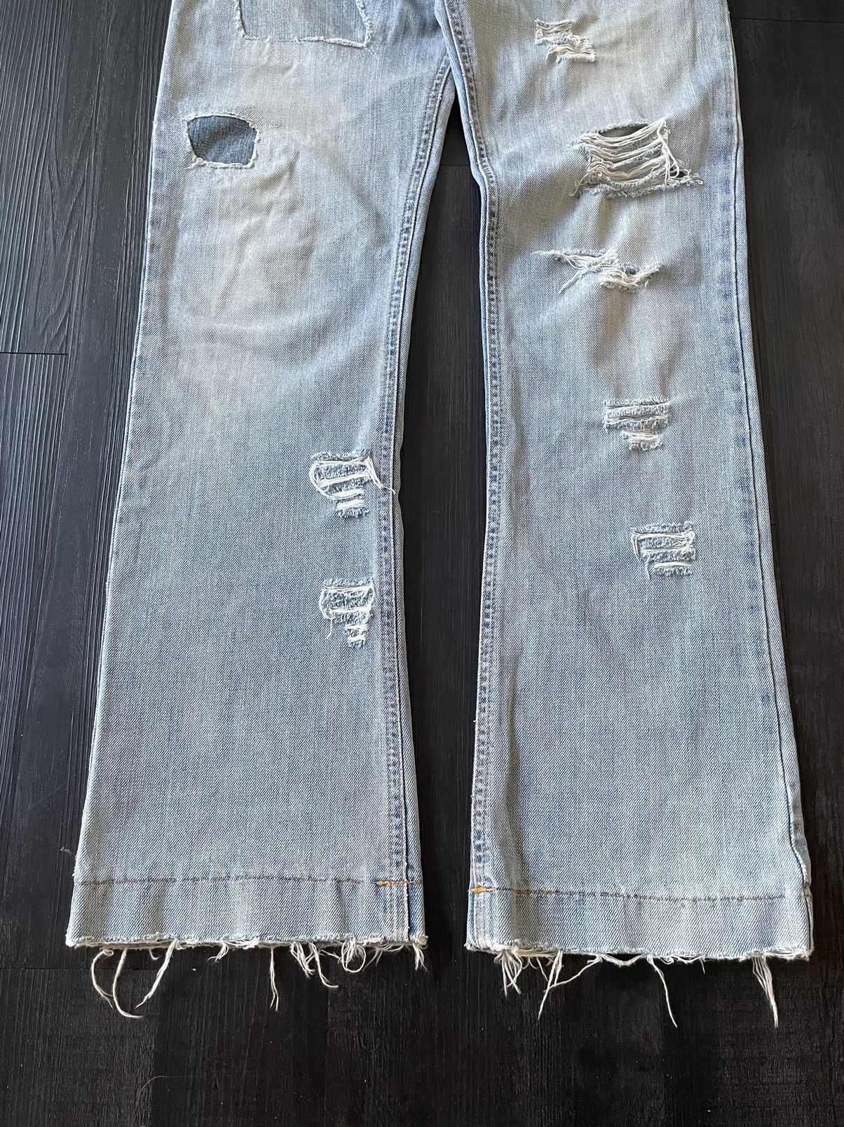 Dolce & Gabbana Dolce & Gabbana SS 2001 Distressed Patchwork Denim Size 32 Size US 32 / EU 48 - 5 Thumbnail