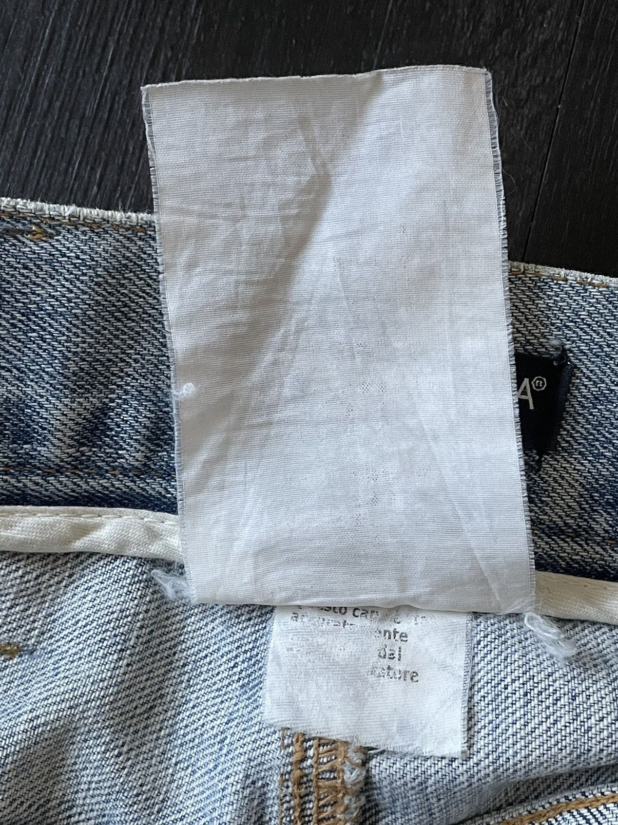Dolce & Gabbana Dolce & Gabbana SS 2001 Distressed Patchwork Denim Size 32 Size US 32 / EU 48 - 18 Thumbnail