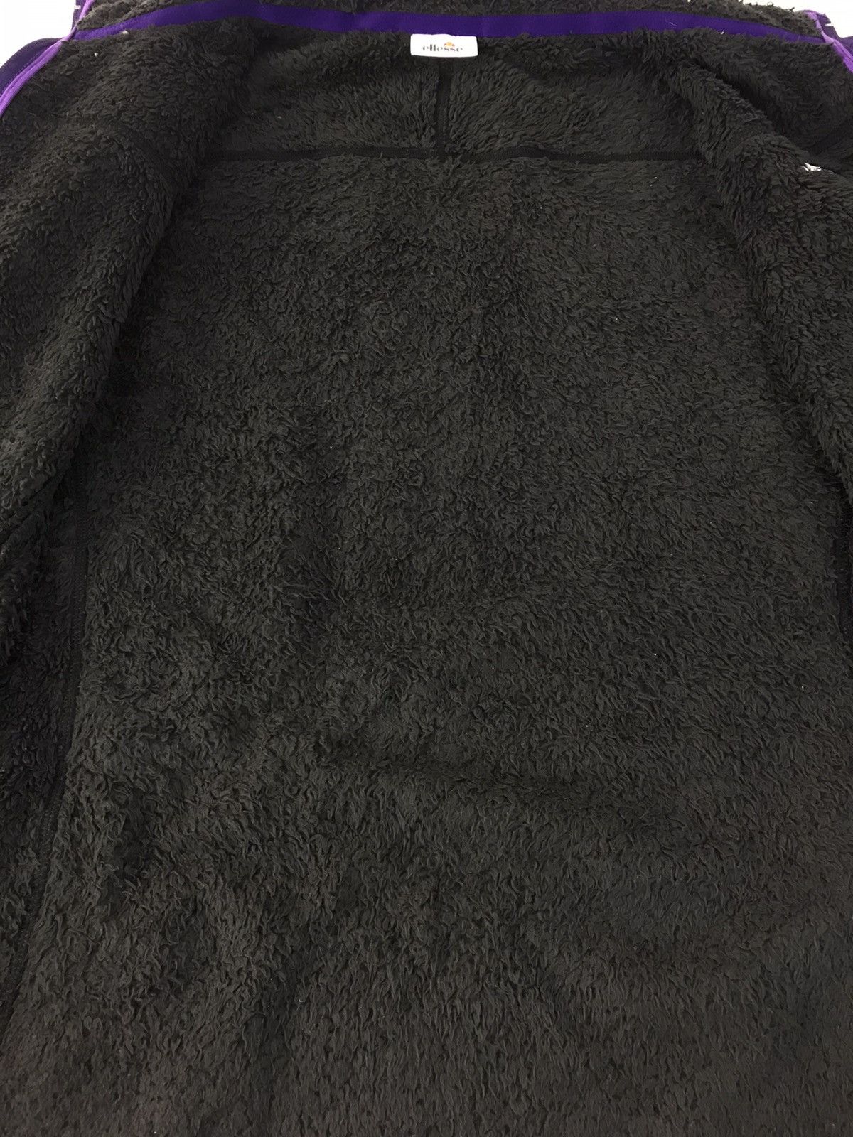 Ellesse × Vintage Ellesse Japanese Brand Fluffy Jacket Zipper Plain Design Size US S / EU 44-46 / 1 - 5 Thumbnail