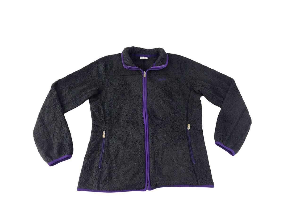 Ellesse × Vintage Ellesse Japanese Brand Fluffy Jacket Zipper Plain Design Size US S / EU 44-46 / 1 - 1 Thumbnail